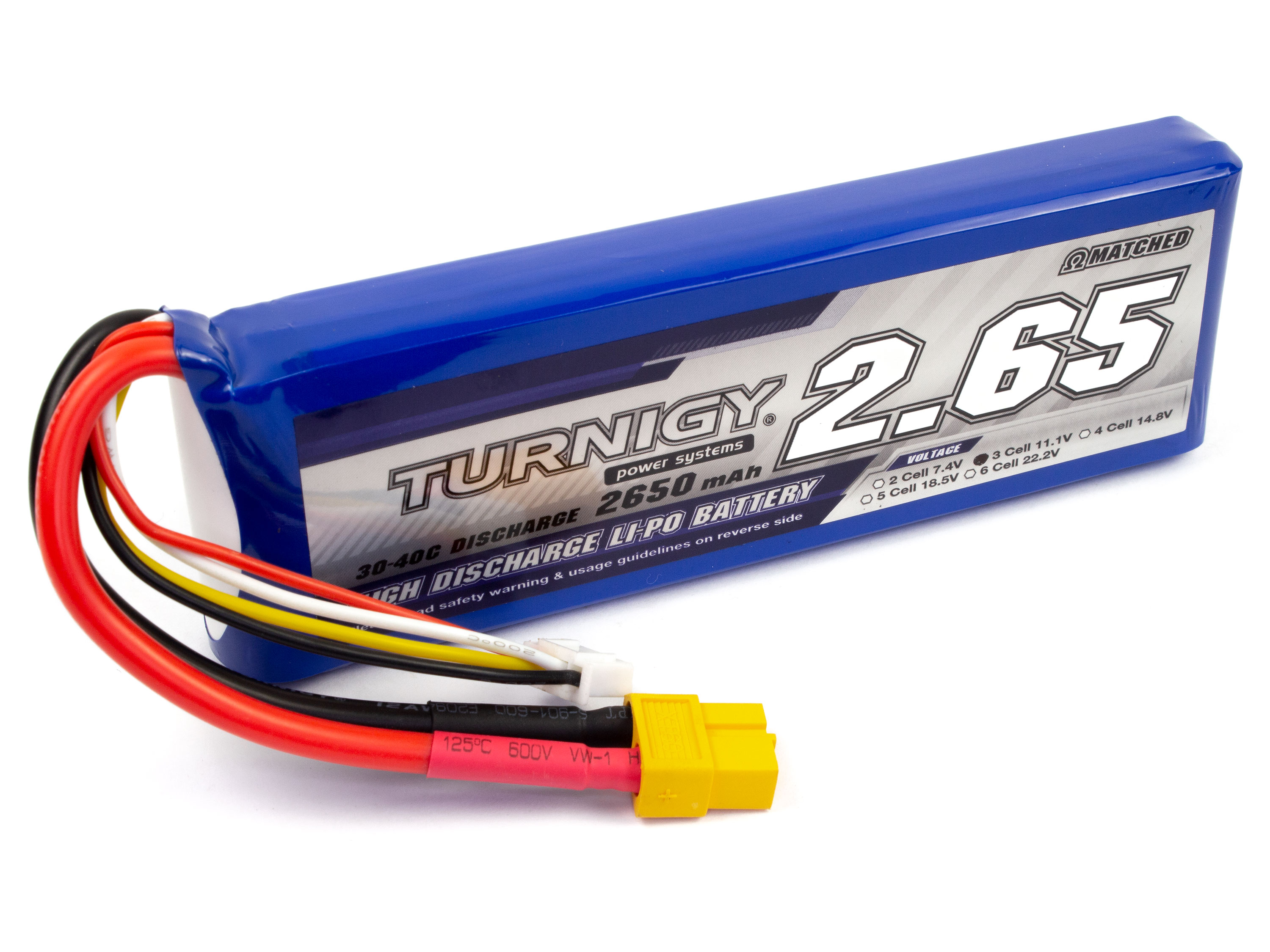Акумулятор Turnigy 2650mAh 3S 30C (світлина #1)