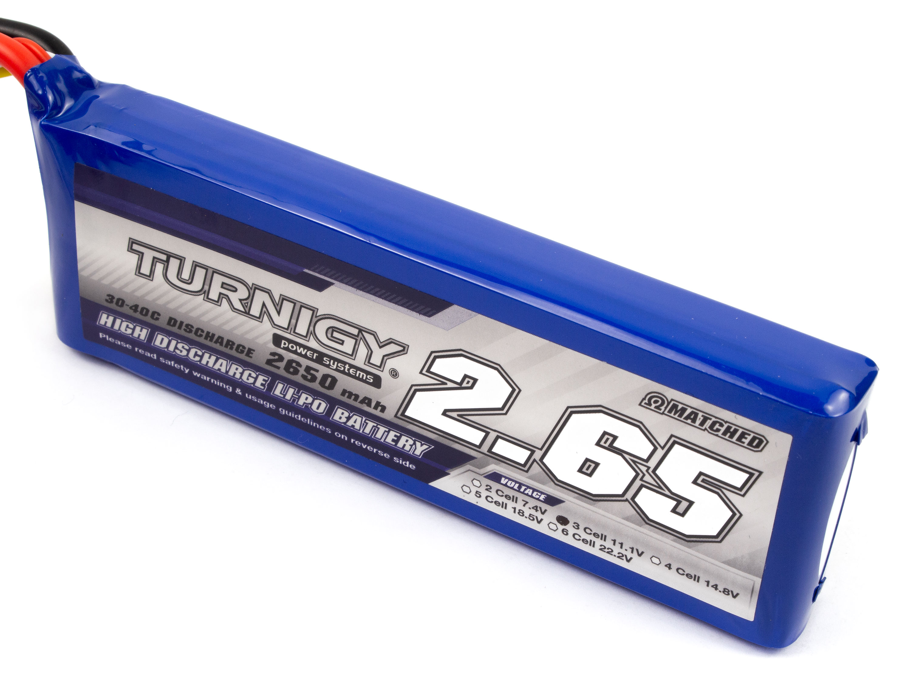 Акумулятор Turnigy 2650mAh 3S 30C (світлина #2)