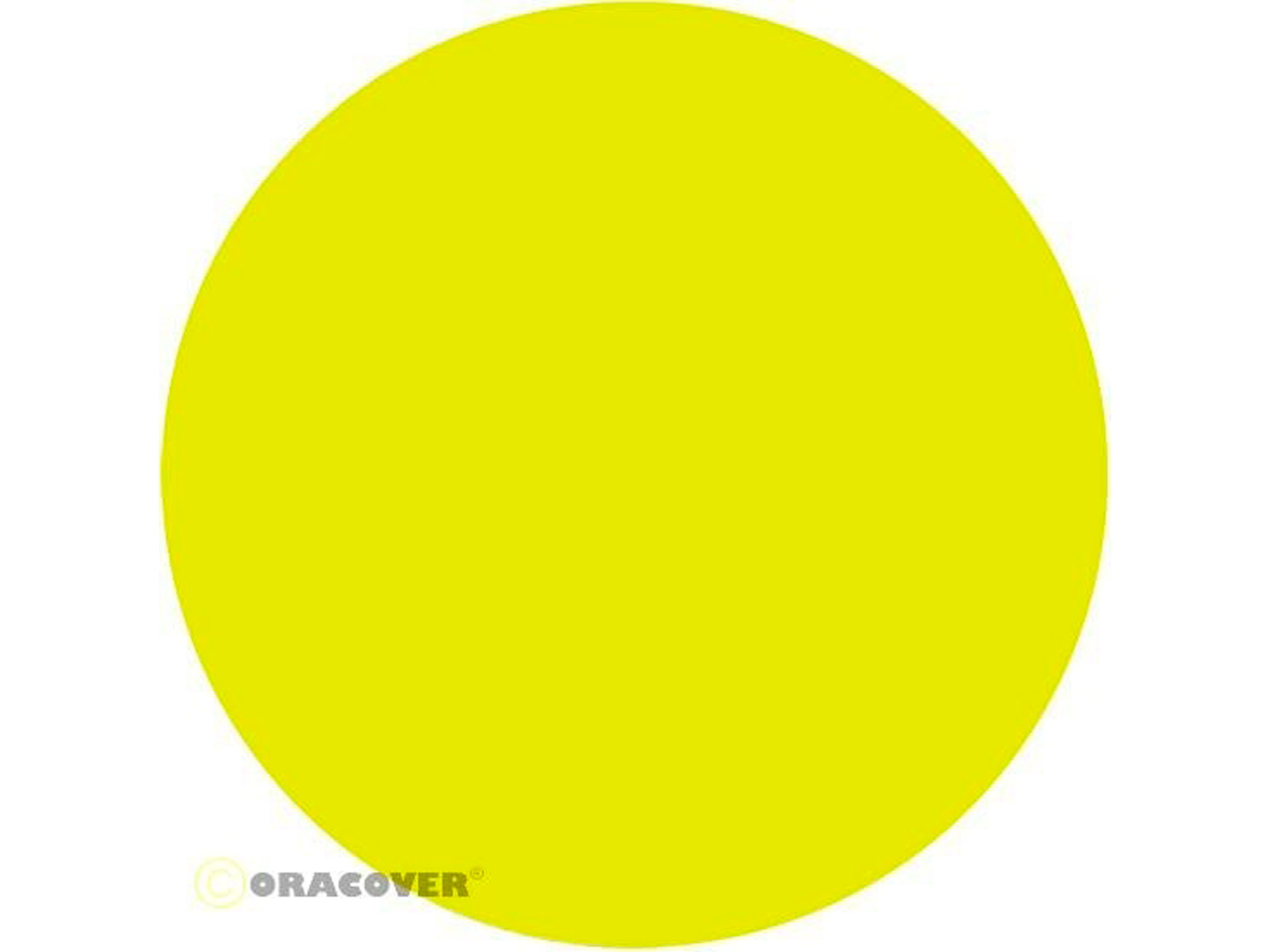 Плівка для обтягування моделі ORACOVER Жовта-флуоресцентна - 40см (світлина #2)
