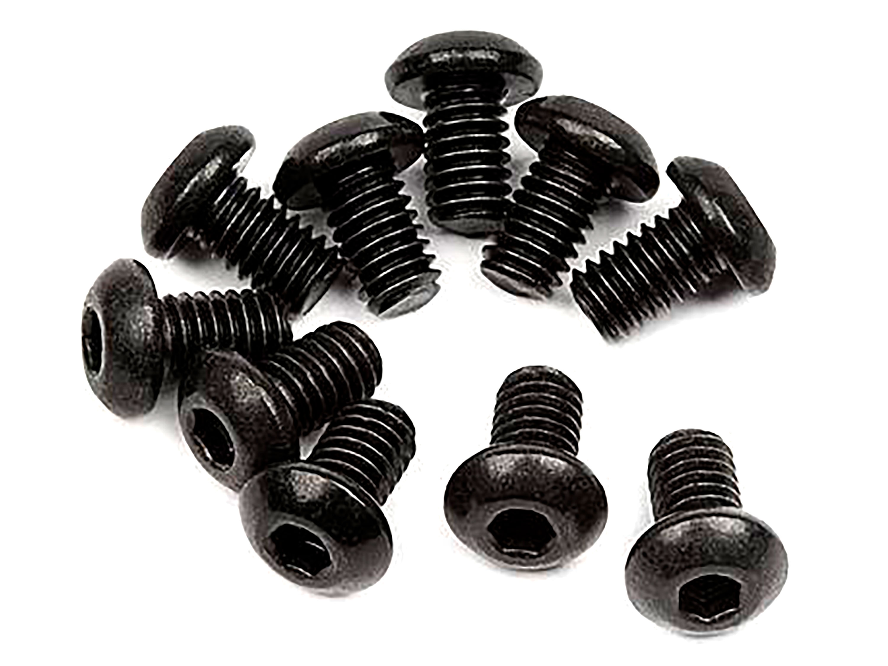 Гвинти з півкруглою головкою М2.5х4мм (10шт) #100864 (світлина #1)