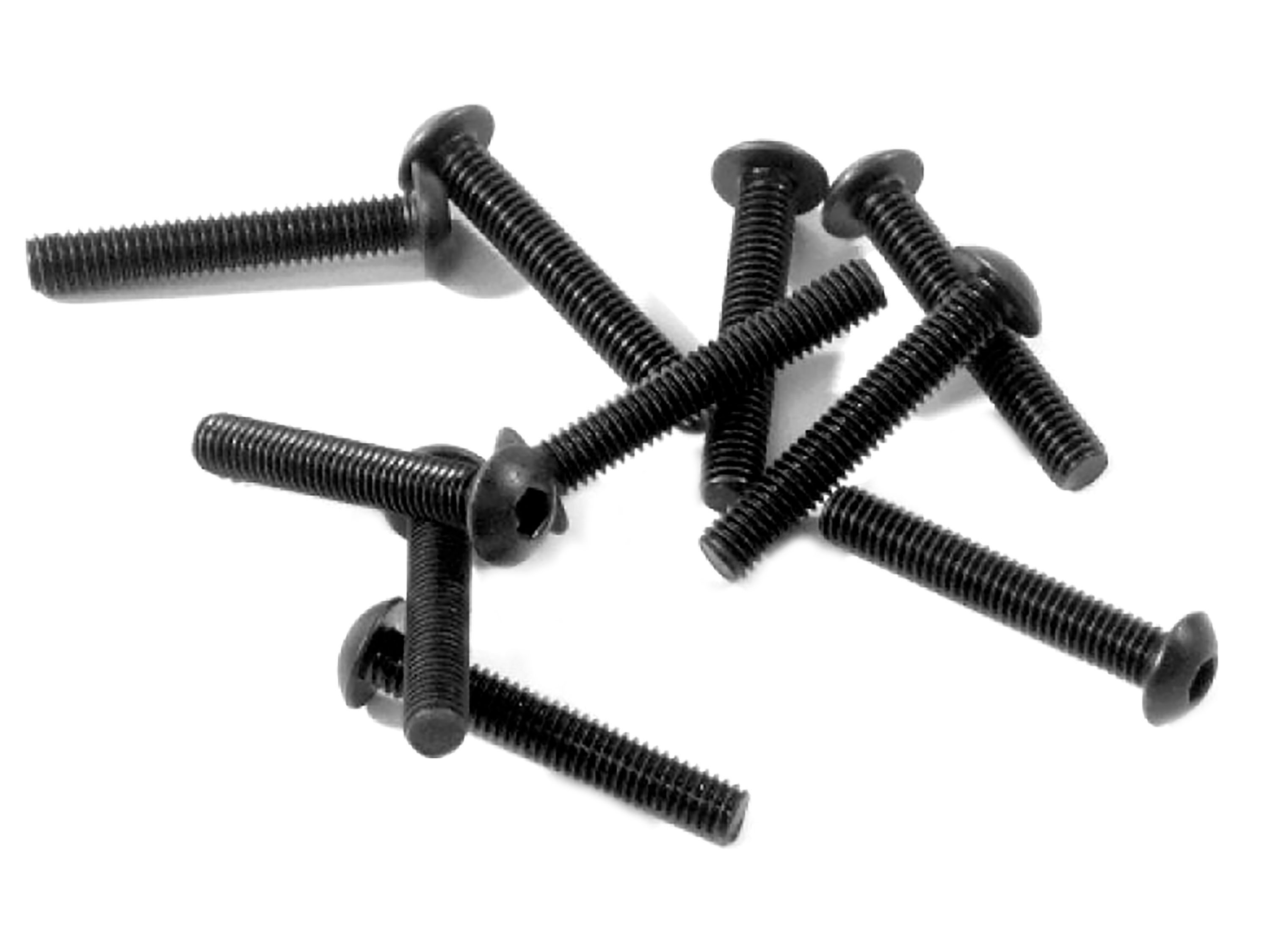 Гвинти з півкруглою головкою М3х18мм (10шт) #Z356 (світлина #1)