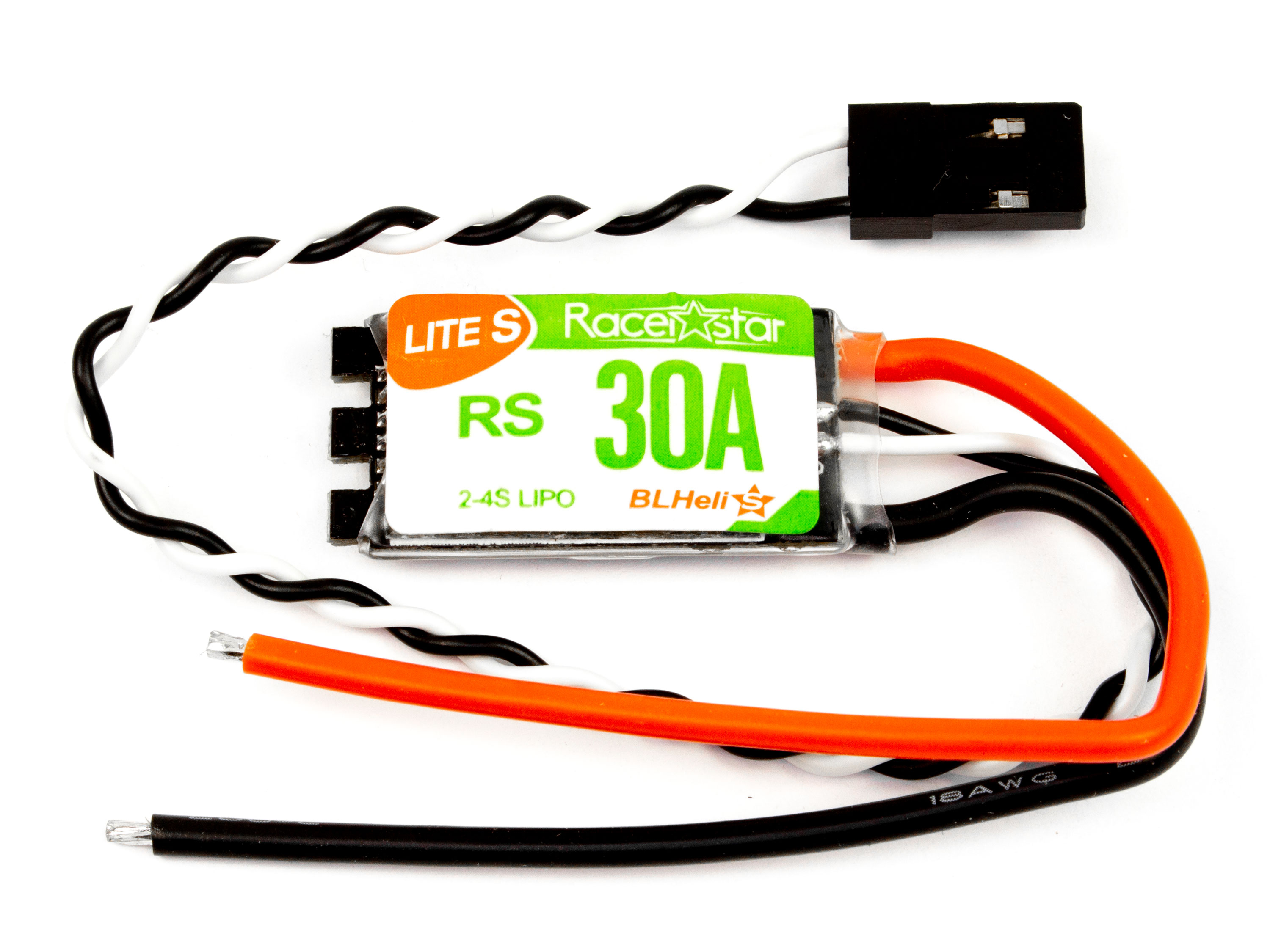 Регулятор безколекторний Racerstar Lites RS30A BLHeliS (світлина #3)