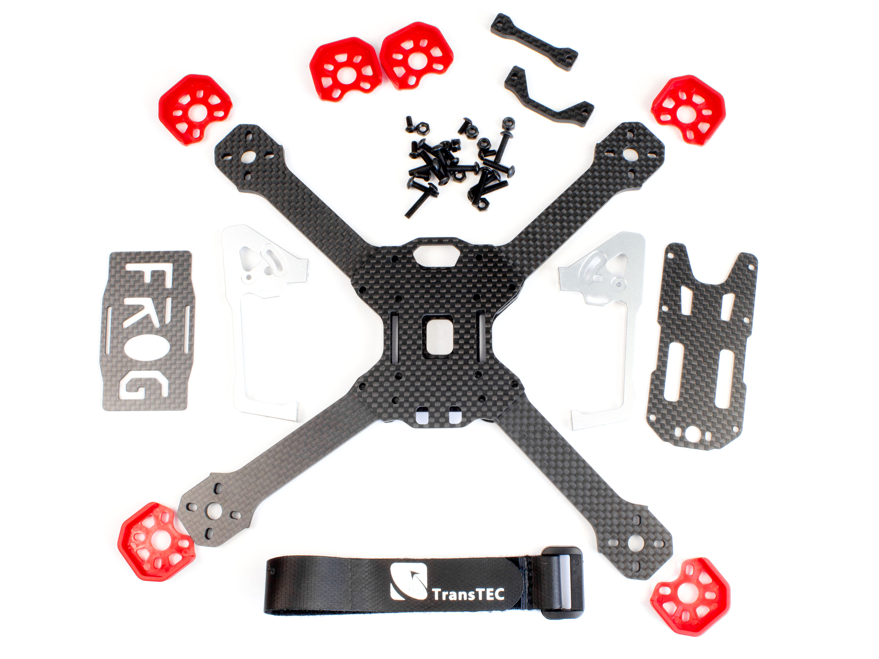 Рама для квадрокоптера TransTEC Frog Lite V2 (218мм) (світлина #8)