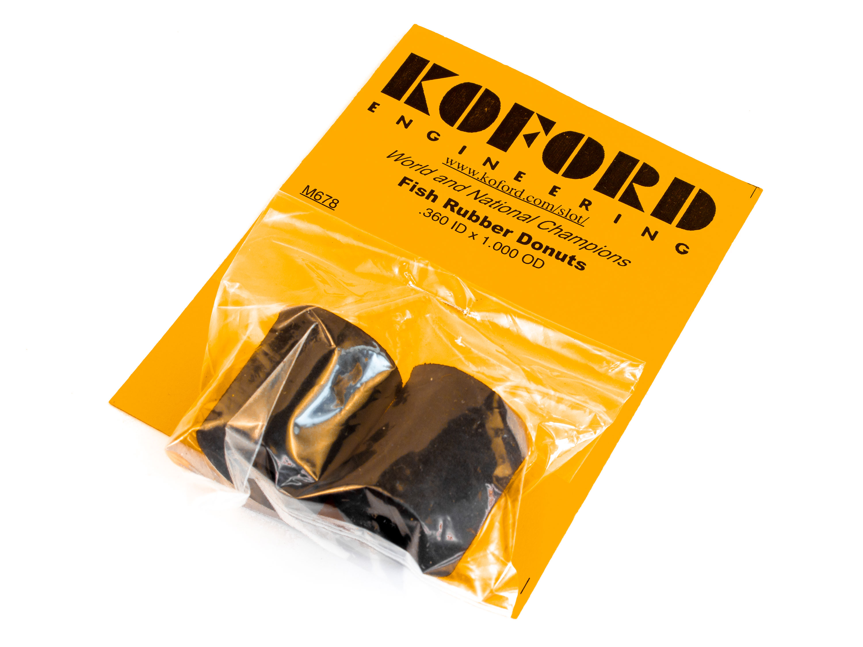 Гума Koford Fish для трасових автомоделей (пара) М678 (світлина #2)