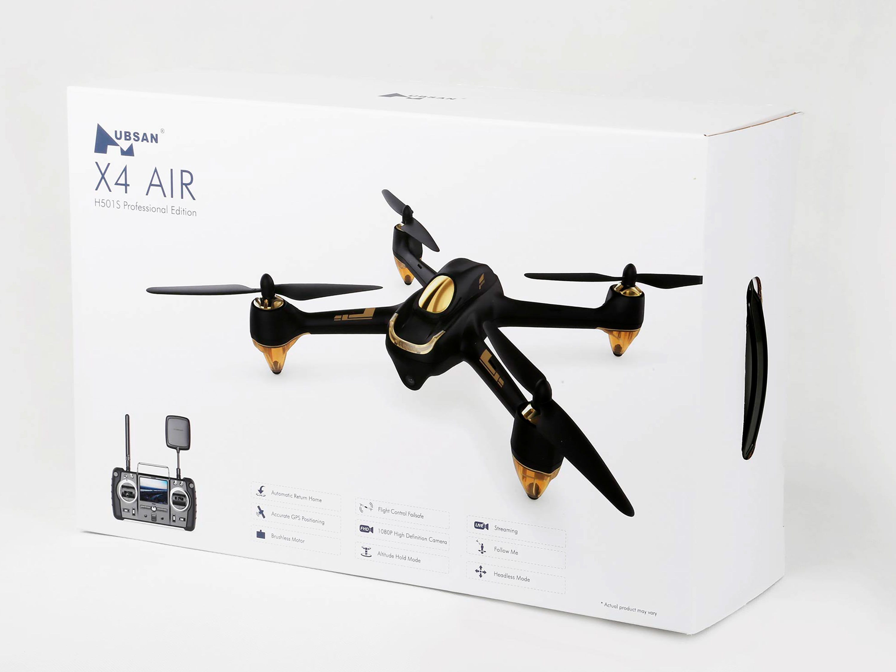Квадрокоптер Hubsan H501S X4 Air Pro High Edition FPV (чорний) (світлина #8)