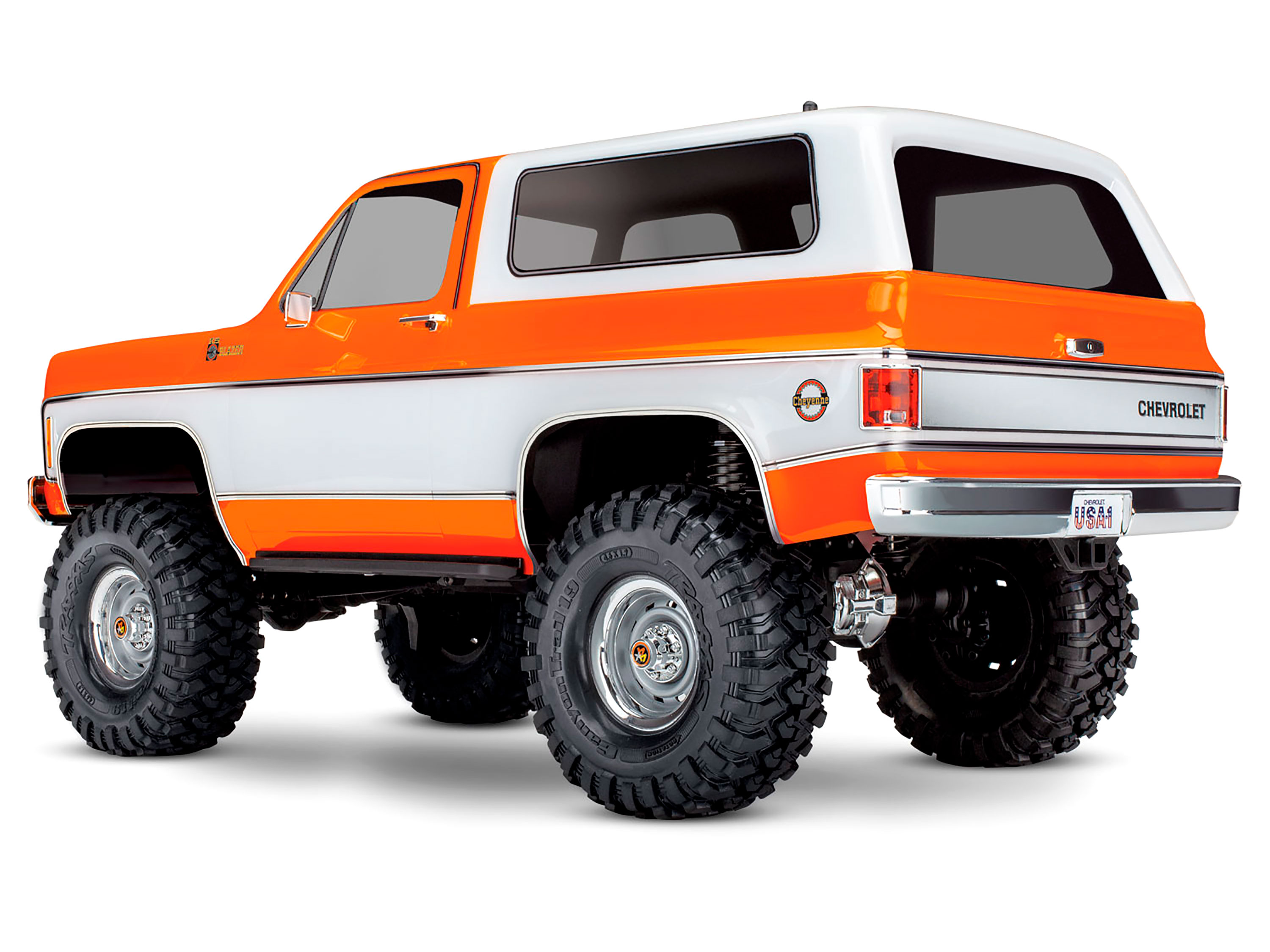 Автомодель краулер Traxxas Chevrolet Blazer K5 1/10 RTR (82076-4 Orange) (світлина #3)