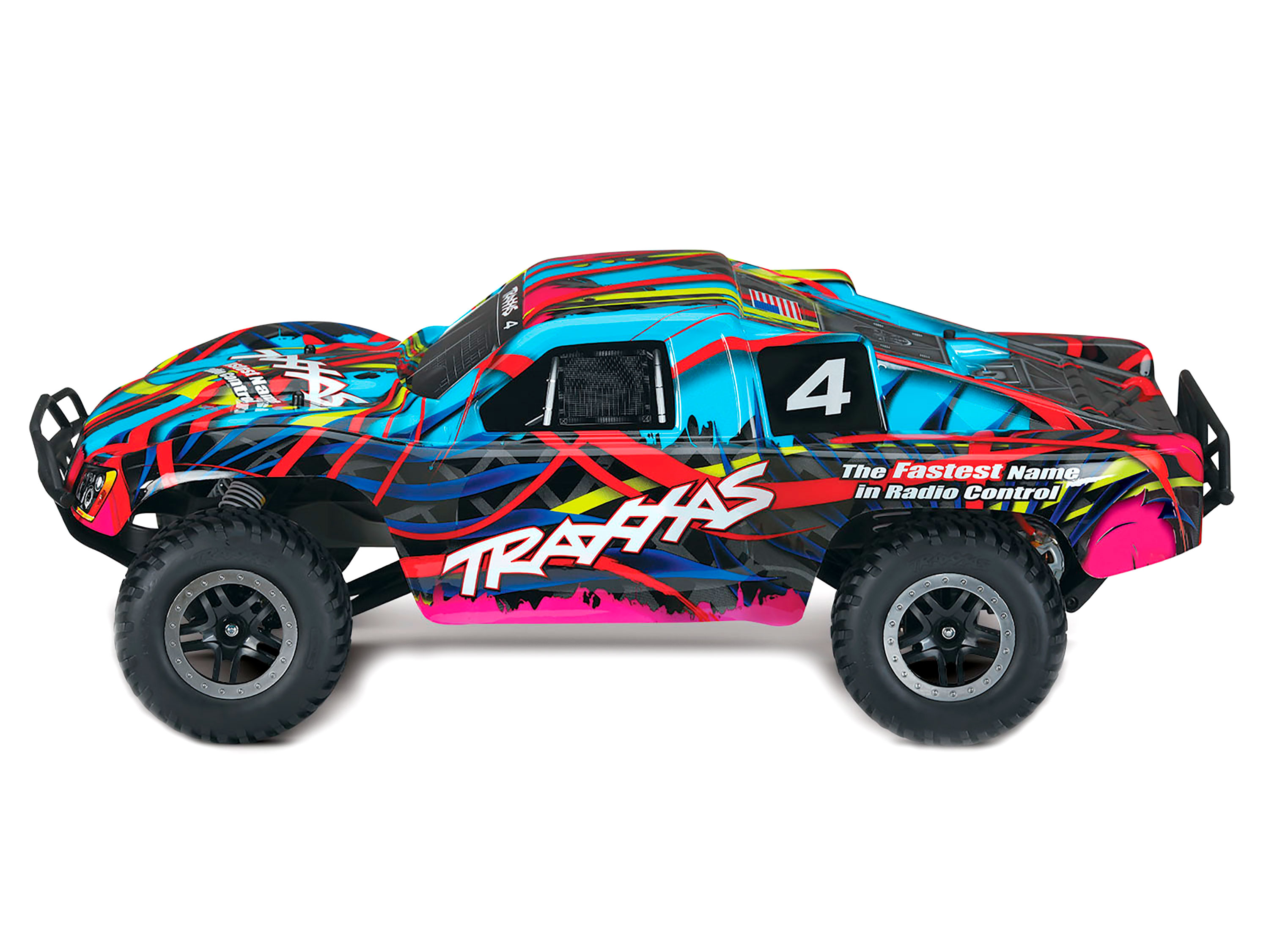 Автомодель шорт-корс Traxxas Slash 2WD 1/10 RTR (58034-1 Hawaiian) (світлина #3)