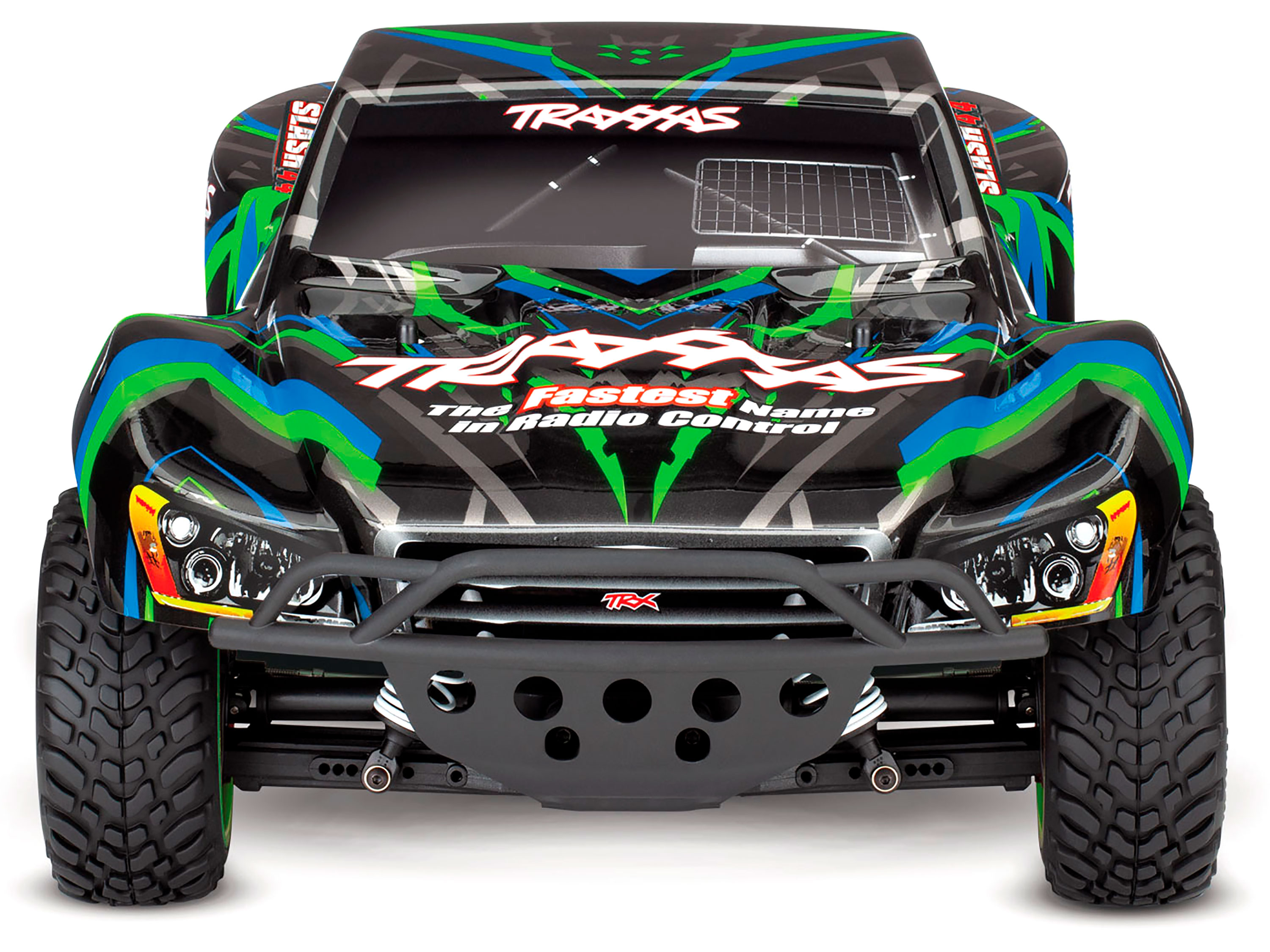 Автомодель шорт-корс Traxxas Slash 4x4 4WD 1/10 RTR (68054-1 Green) (світлина #2)