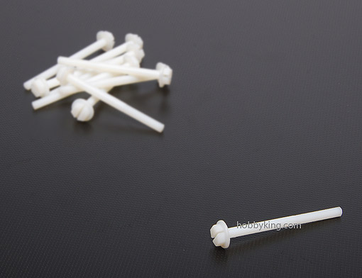 Гвинт пластиковий М6x75мм (світлина #1)