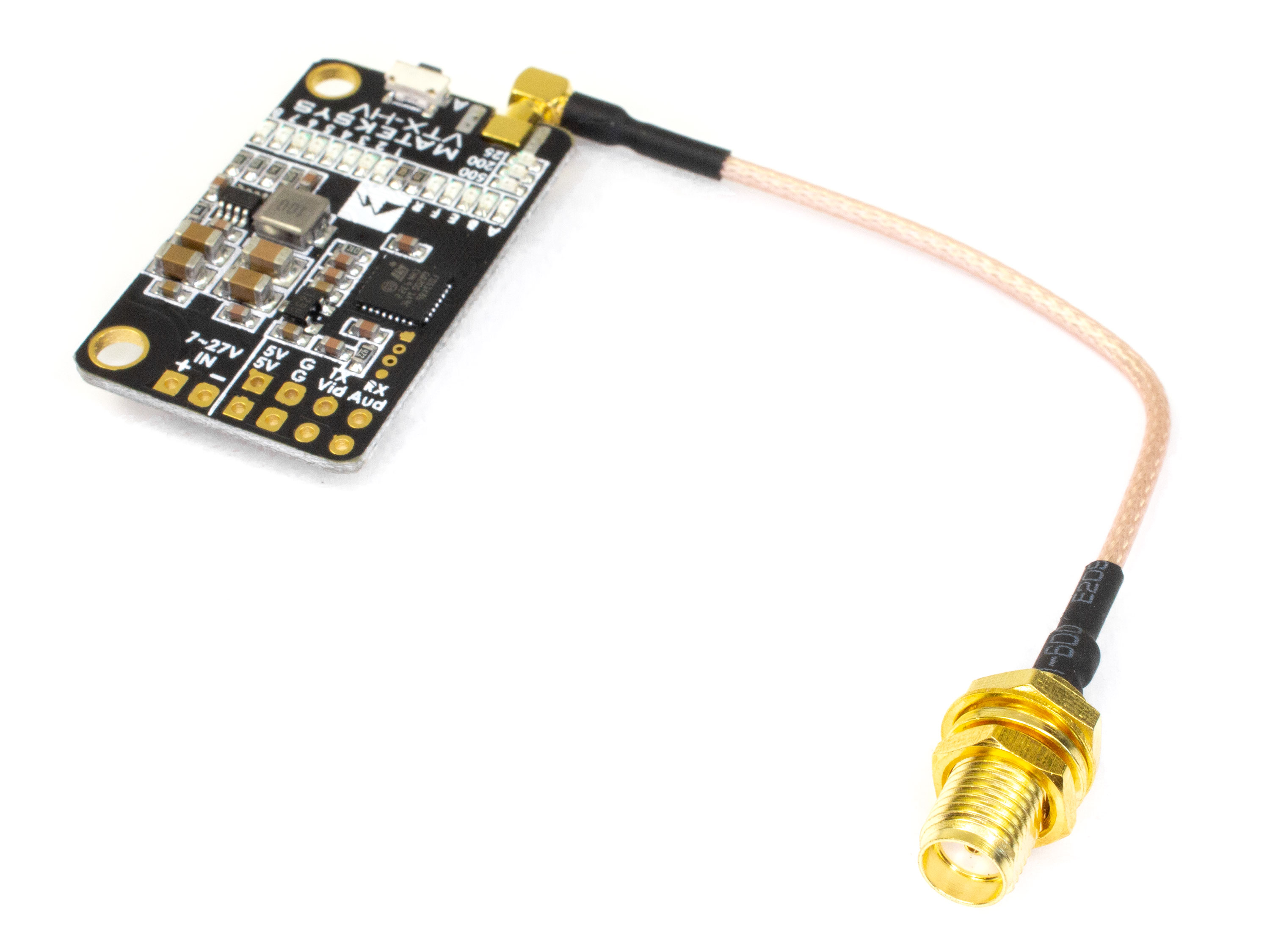 Відеопередавач Matek VTX-HV 5.8GHz 500mW (світлина #3)