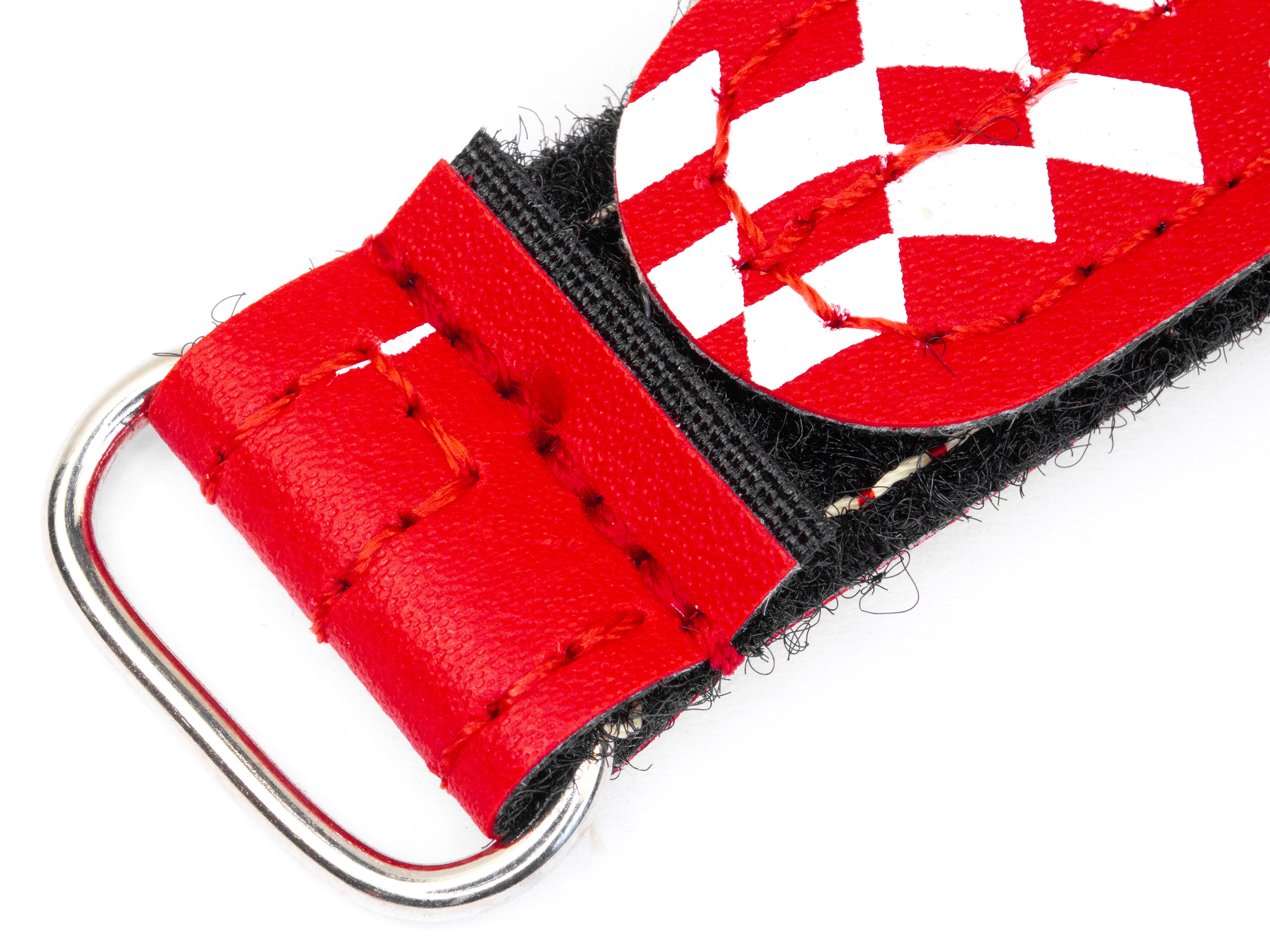 Ремінець iFlight (25см) для фіксації акумулятора на липучці (червоний) (світлина #2)