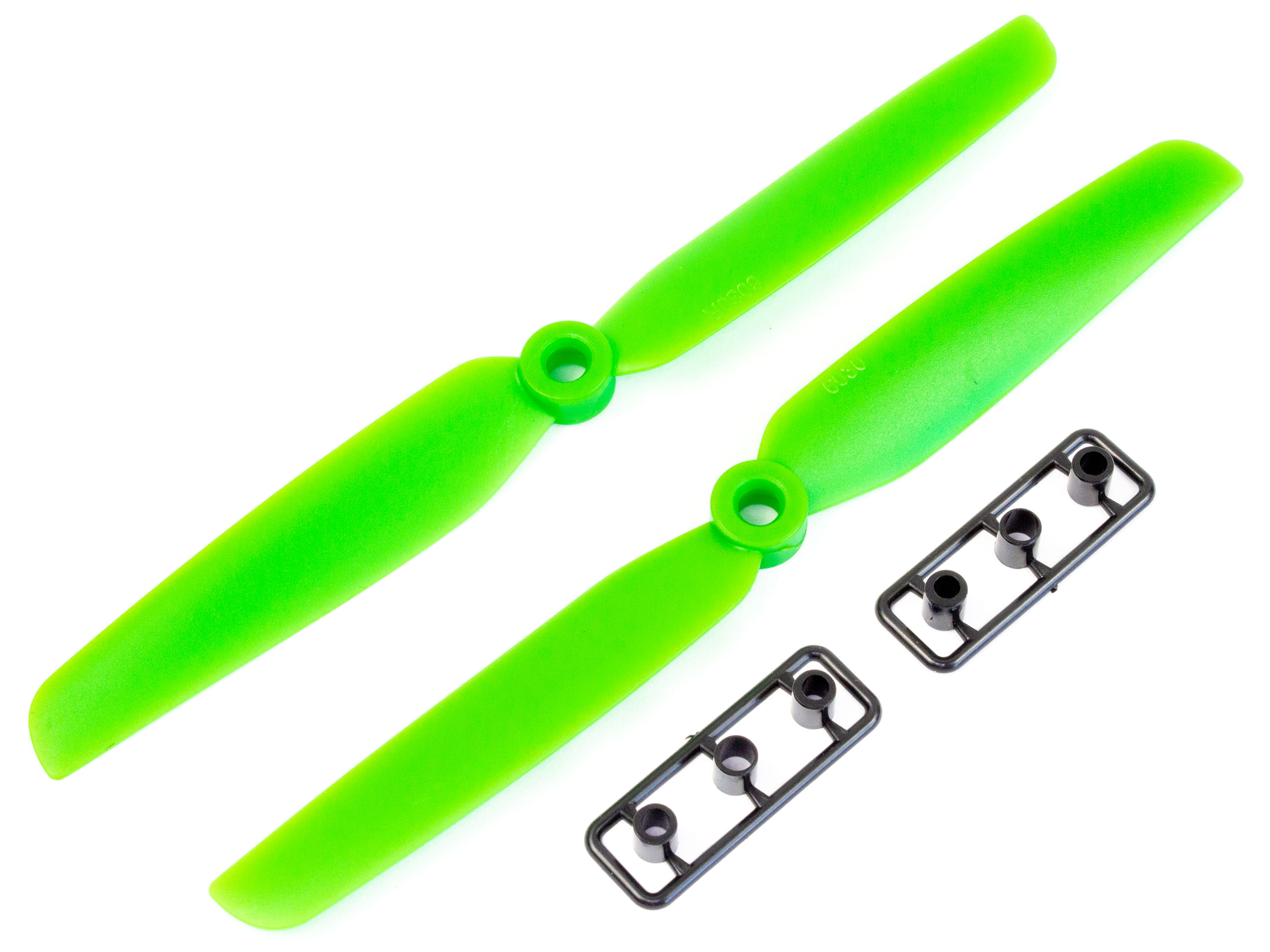 Пропелери для мультикоптера 6030 пара зелені (CW+CCW) (світлина #1)