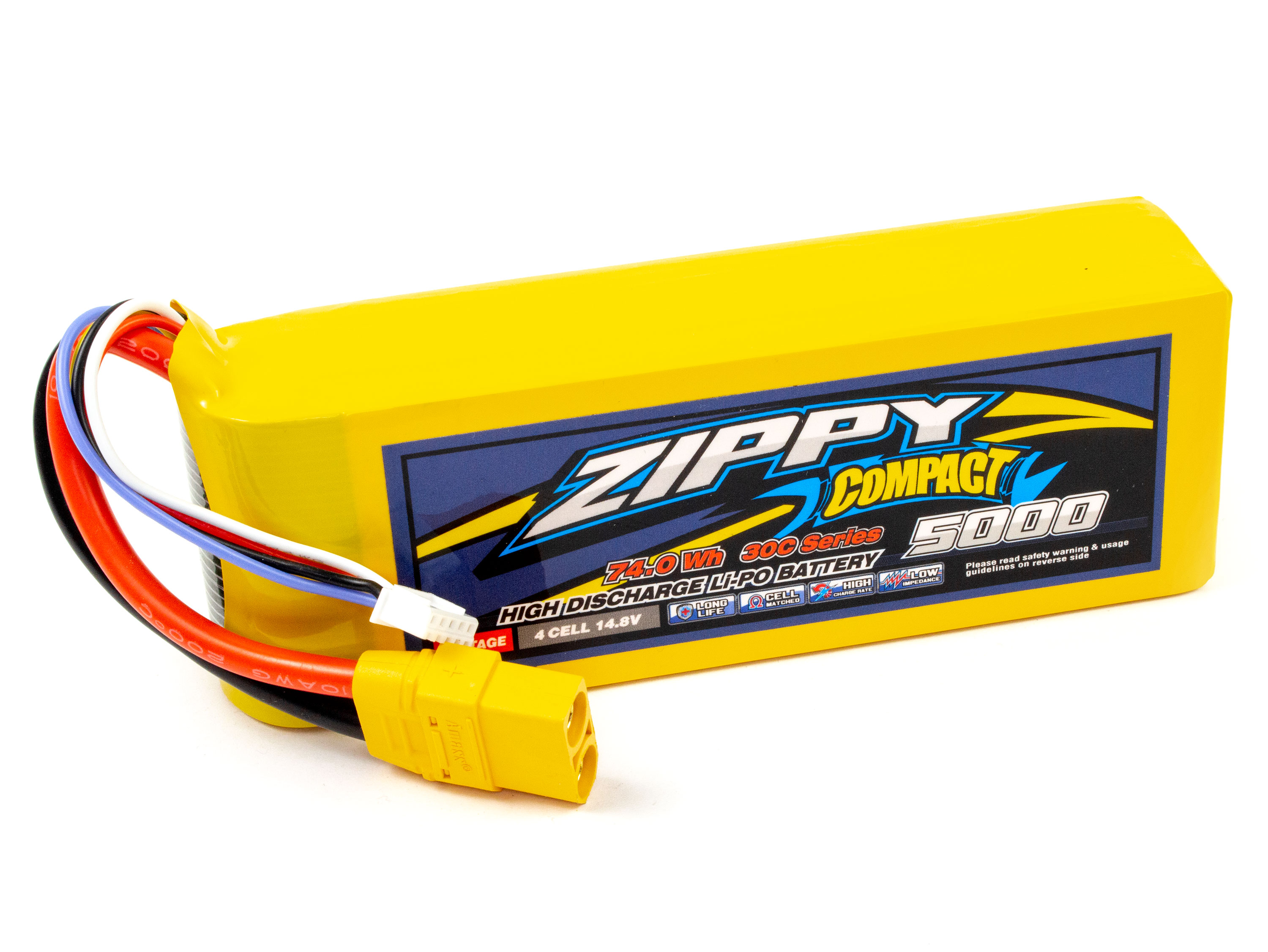 Акумулятор ZIPPY Compact 5000mAh 4S 30C (світлина #1)
