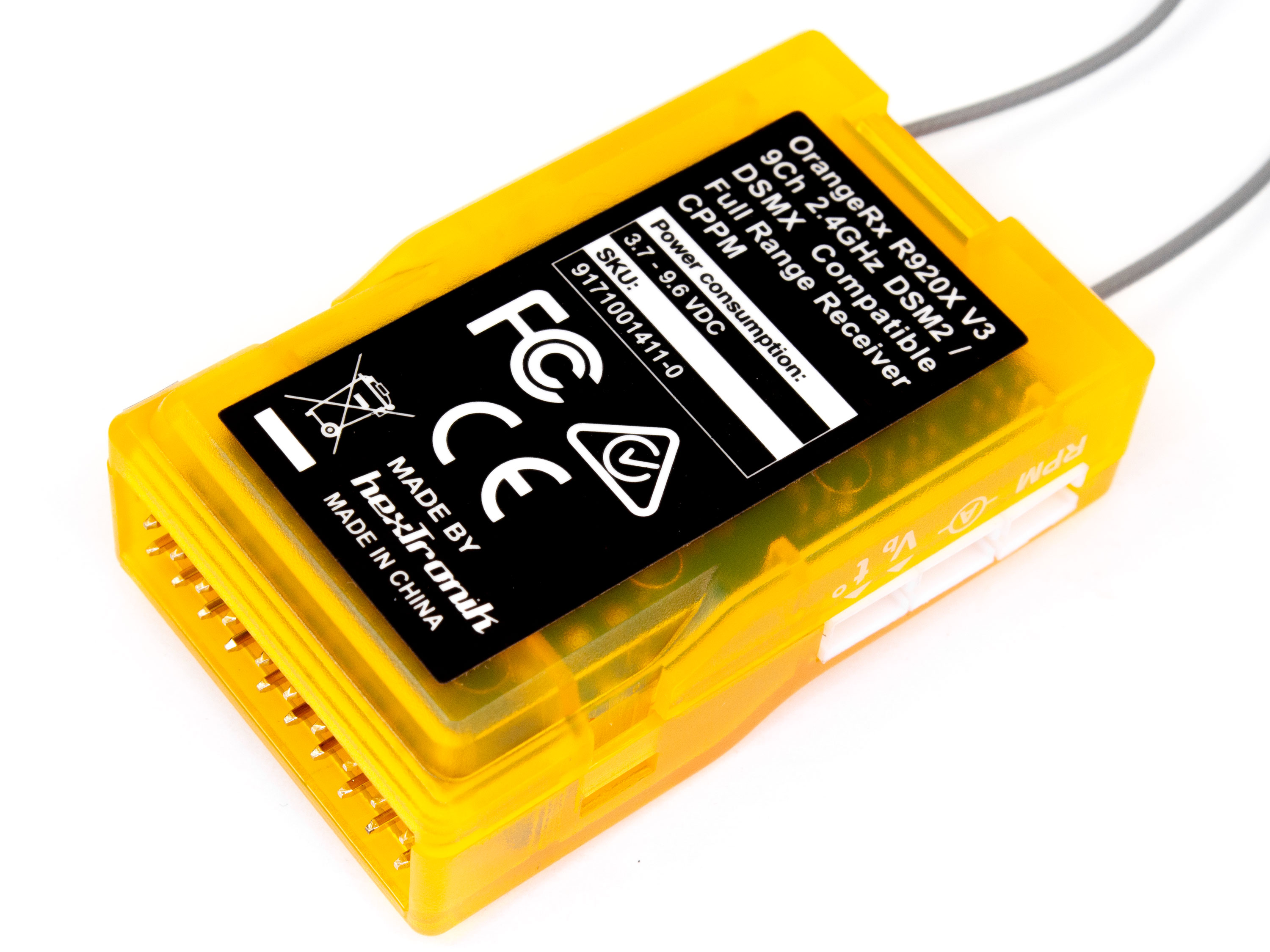Приймач OrangeRx R920X V3 9Ch (світлина #3)