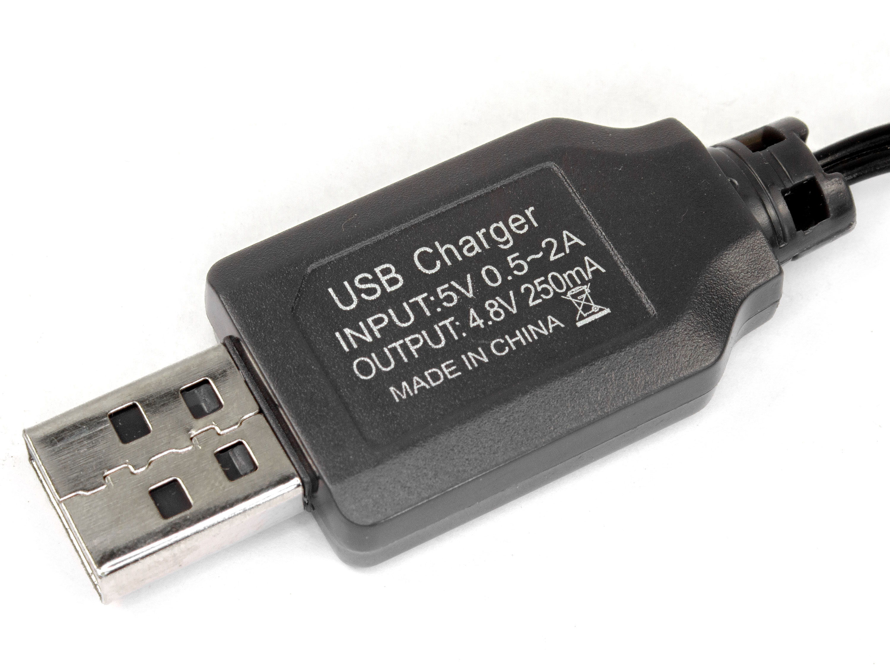 USB зарядний пристрій для NiMH/NiCd акумуляторів (4 елементи) (світлина #2)