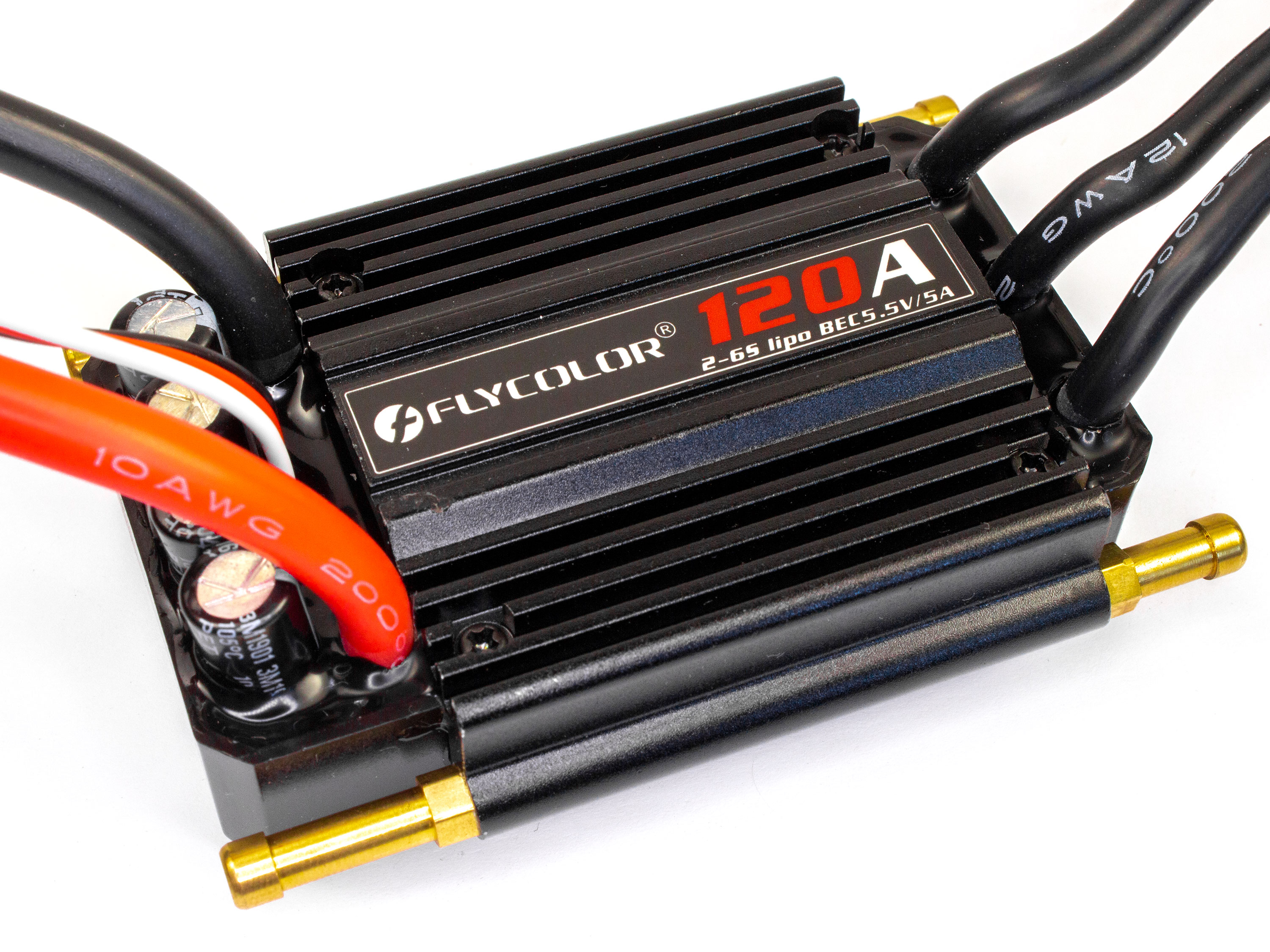 Регулятор швидкості FlyColor 120A з водяним охолодженням (світлина #1)