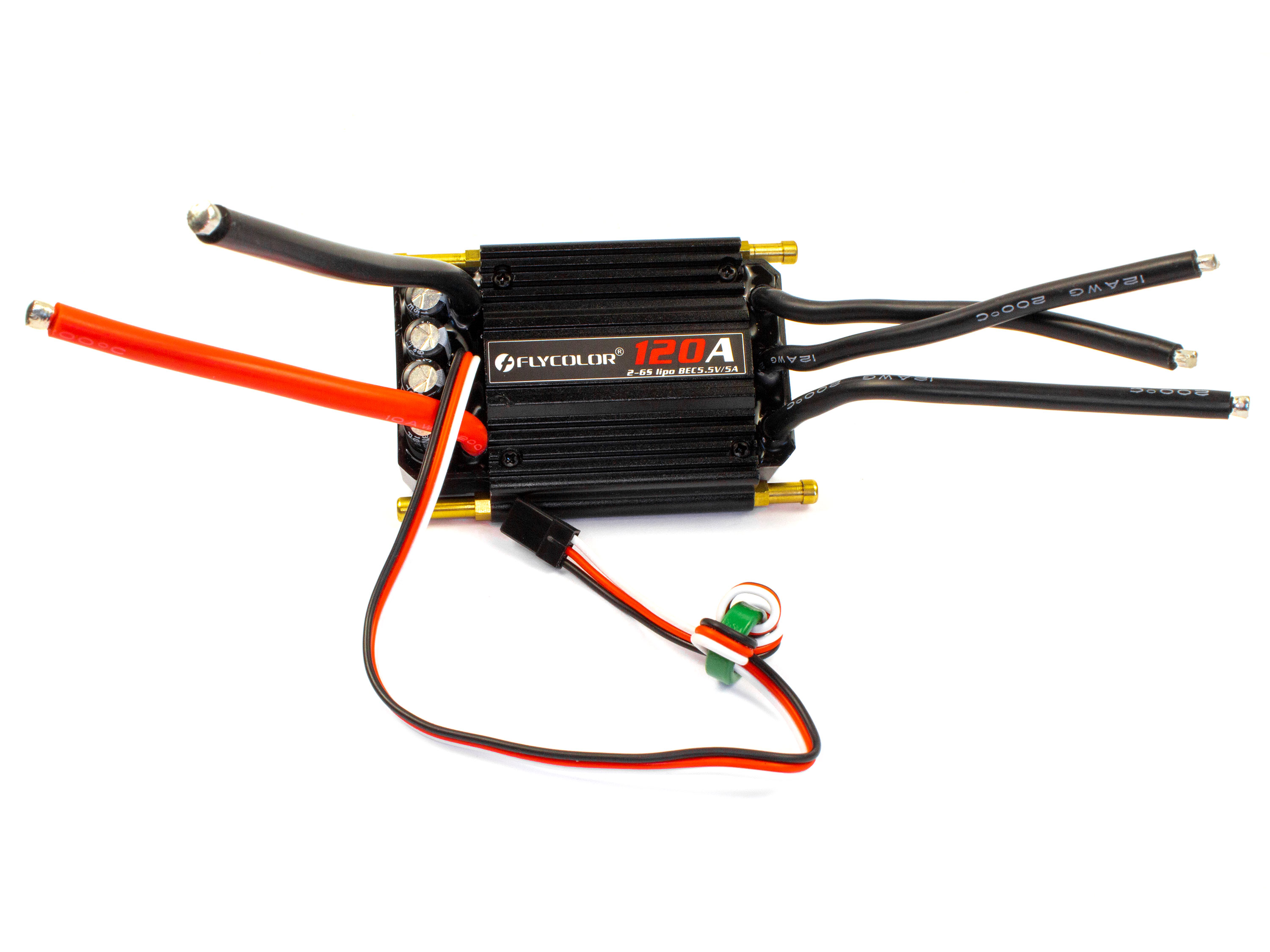 Регулятор швидкості FlyColor 120A з водяним охолодженням (світлина #3)