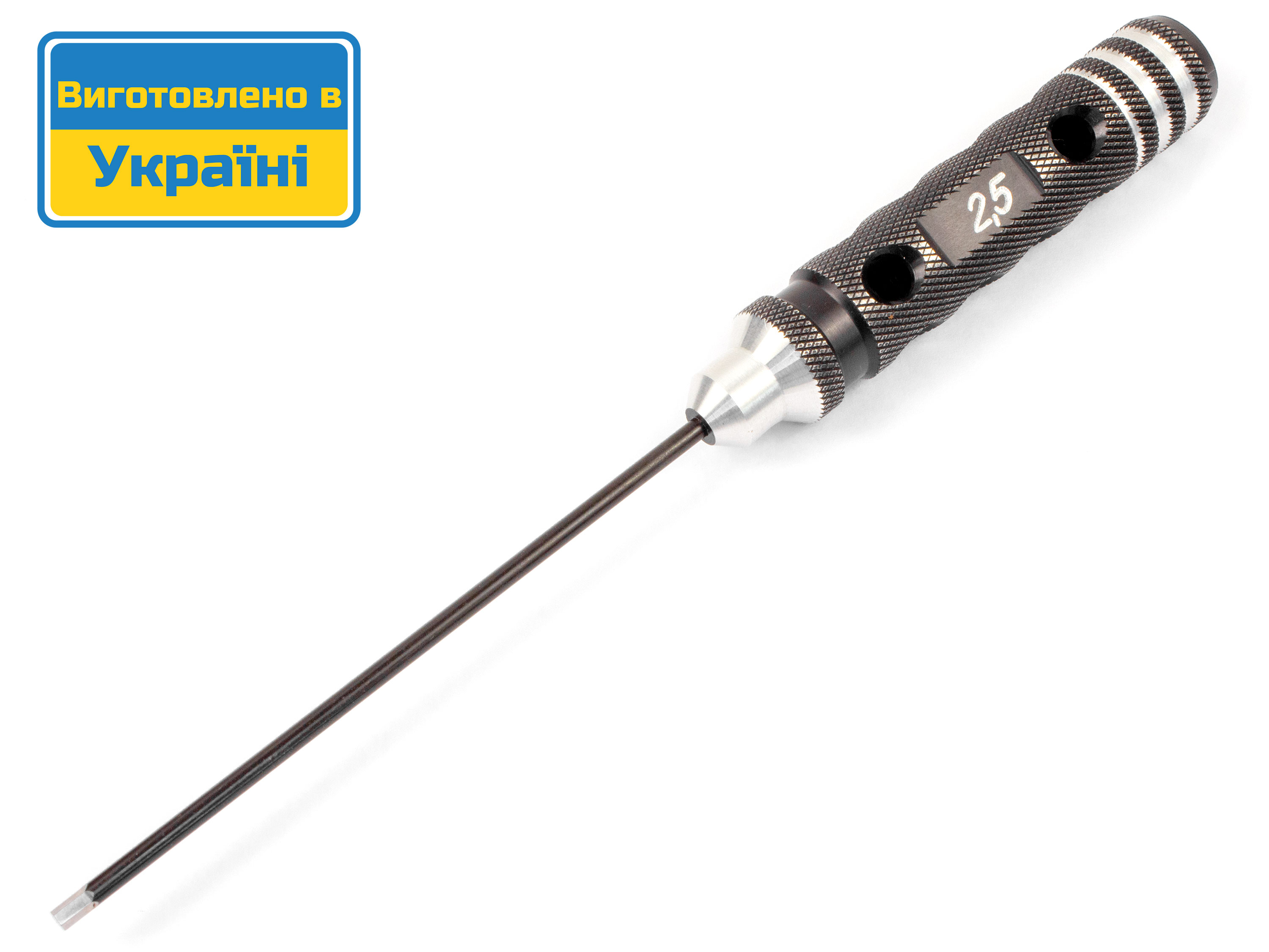 Викрутка шестигранник KV 2.5мм (полегшена ручка) (світлина #1)