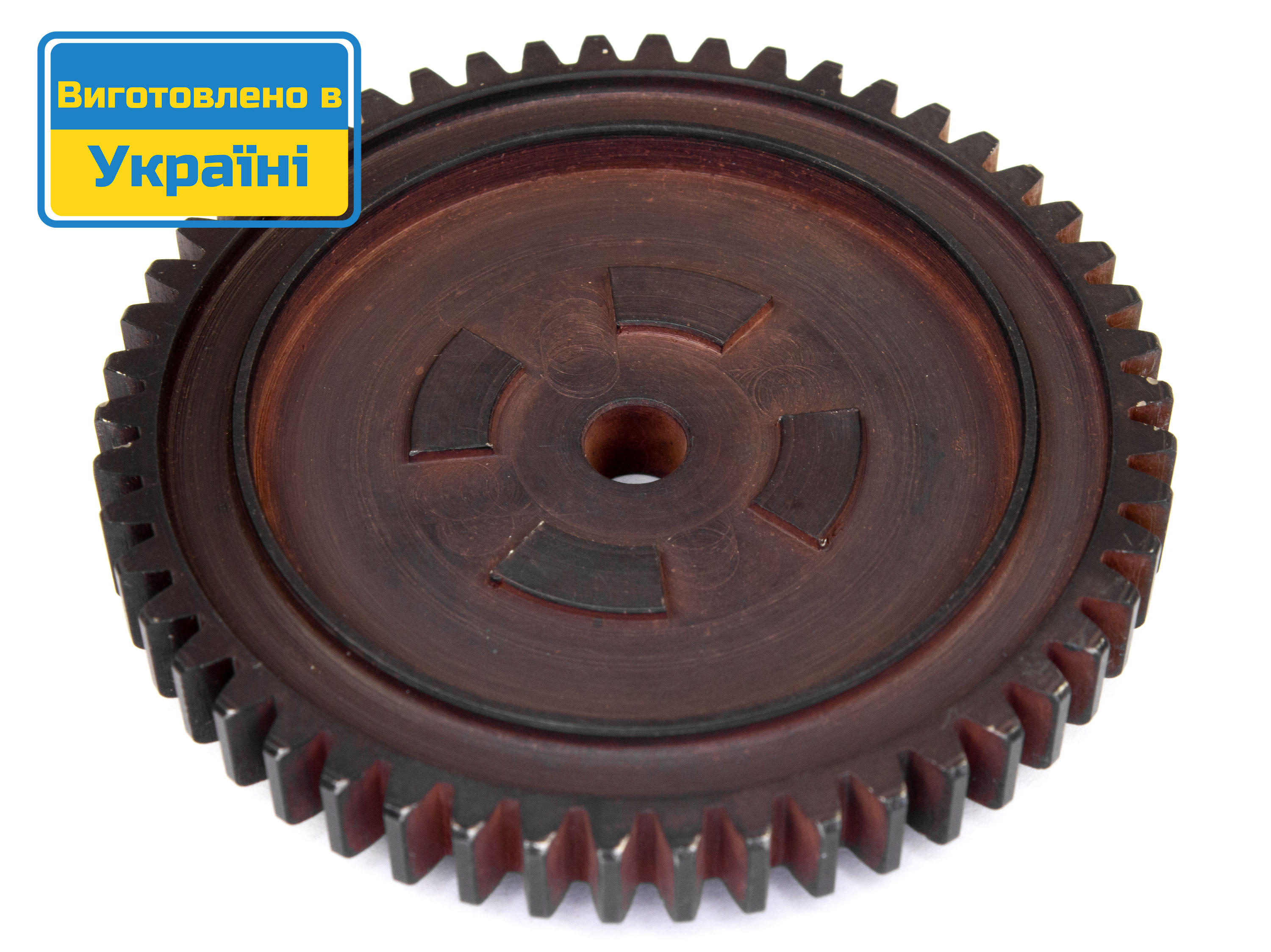 Ведена шестерня (спур) KV 1M 49T (сталь) (світлина #1)