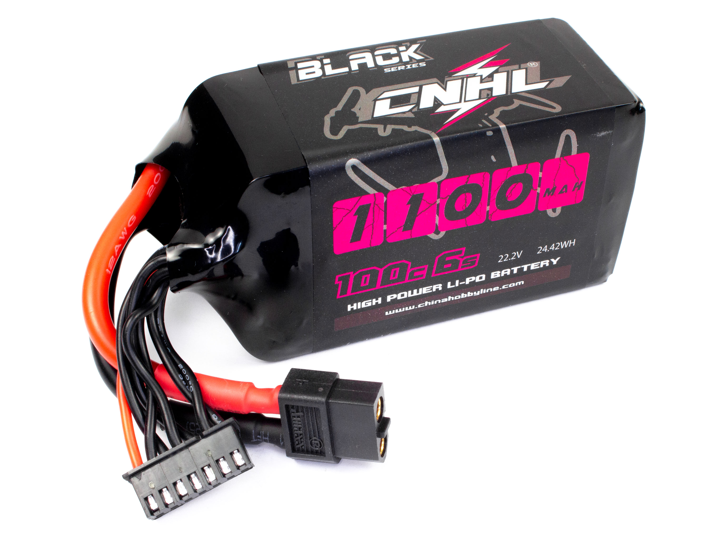 Акумулятор CNHL 1100mAh 6S 100C (Black Series) (світлина #1)