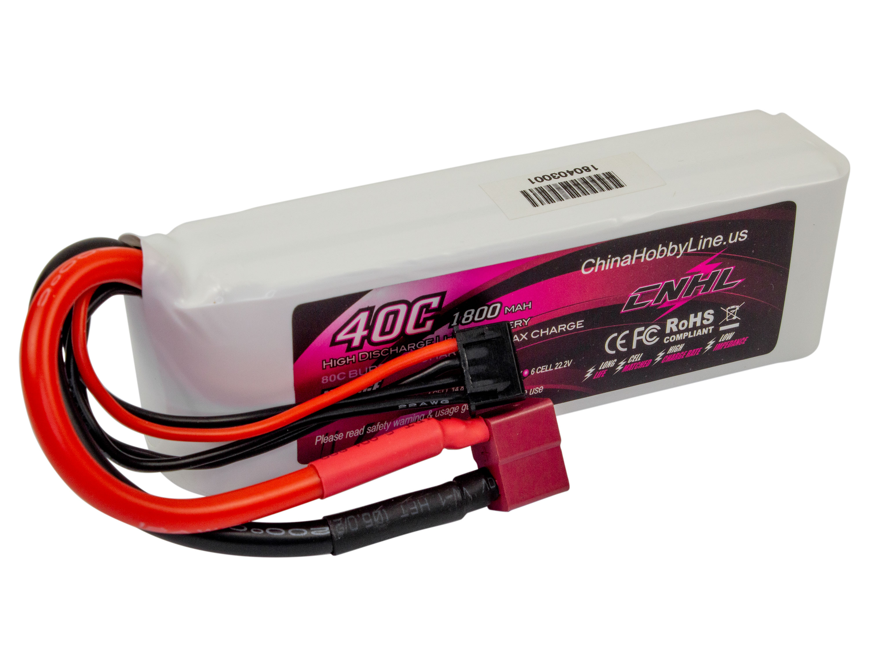 Акумулятор CNHL 1800mAh 3S 40C (світлина #1)