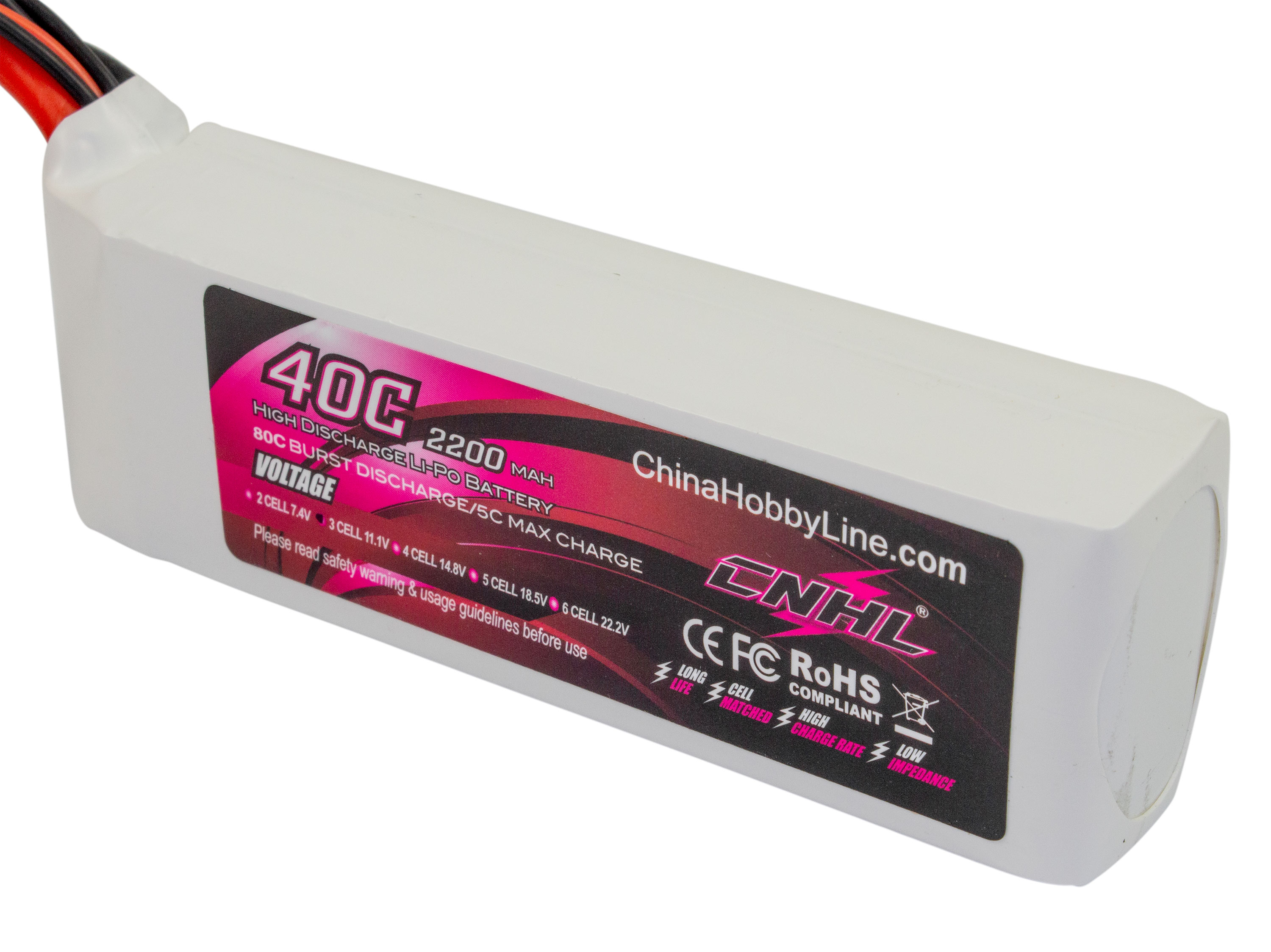 Акумулятор CNHL 2200mAh 3S 40C XT (світлина #2)