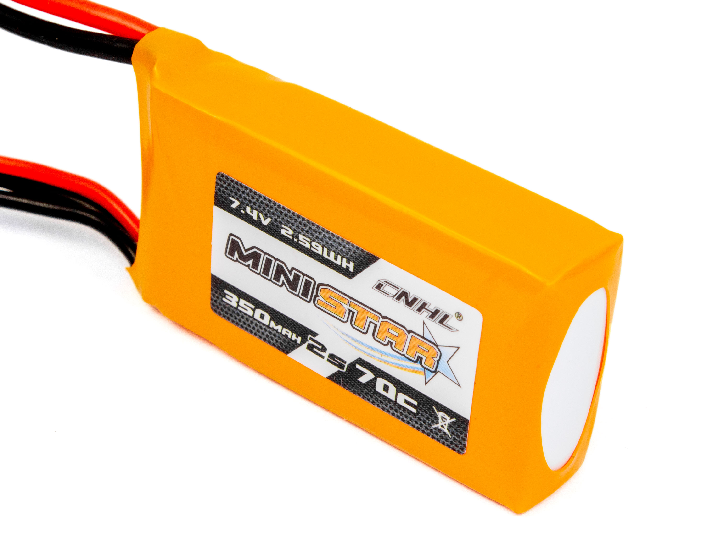 Акумулятор CNHL MiniStar 350mAh 2S 70C (світлина #3)