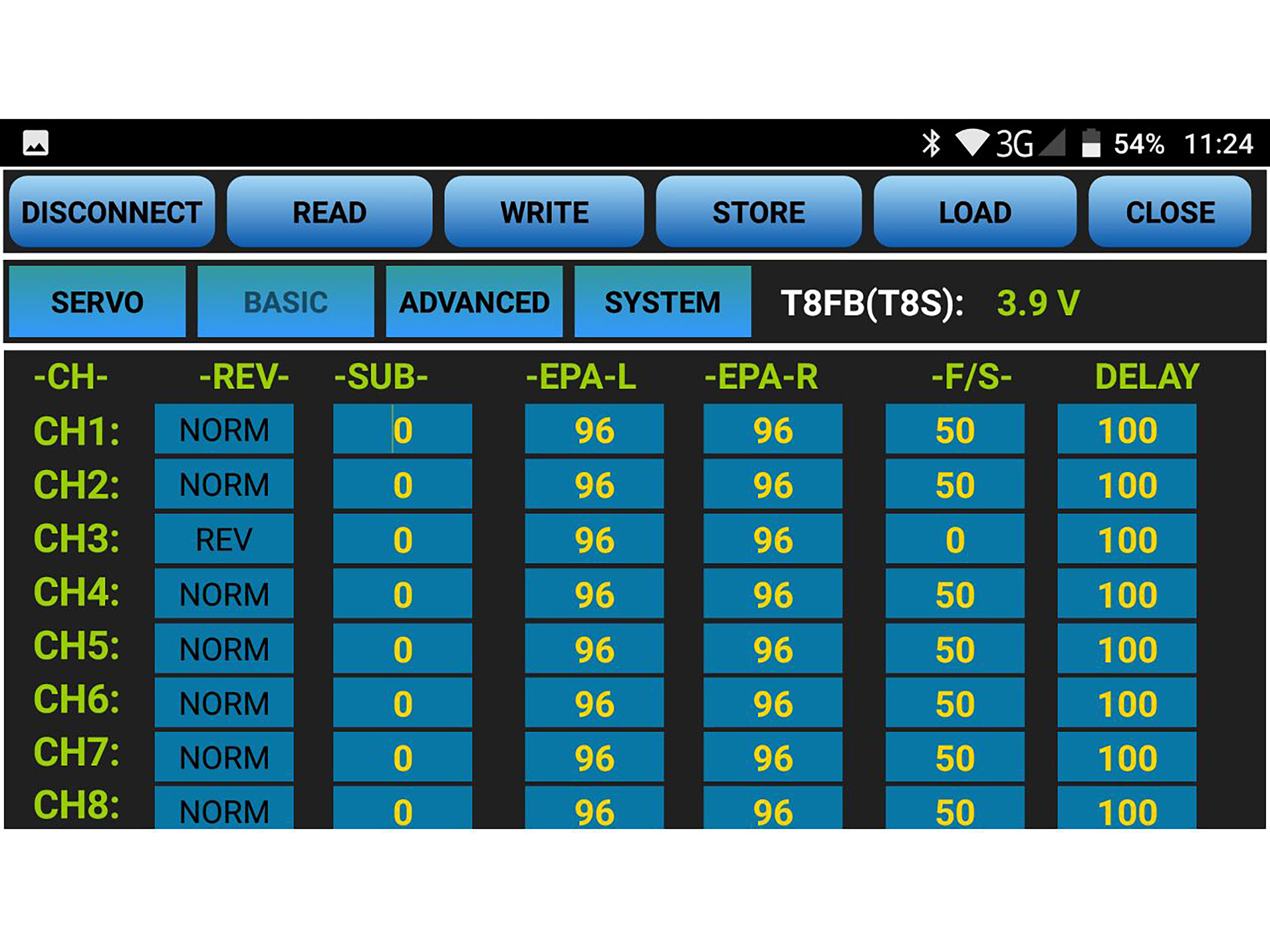 Радіоапаратура Radiolink T8S 8Ch (Bluetooth версія) (світлина #8)