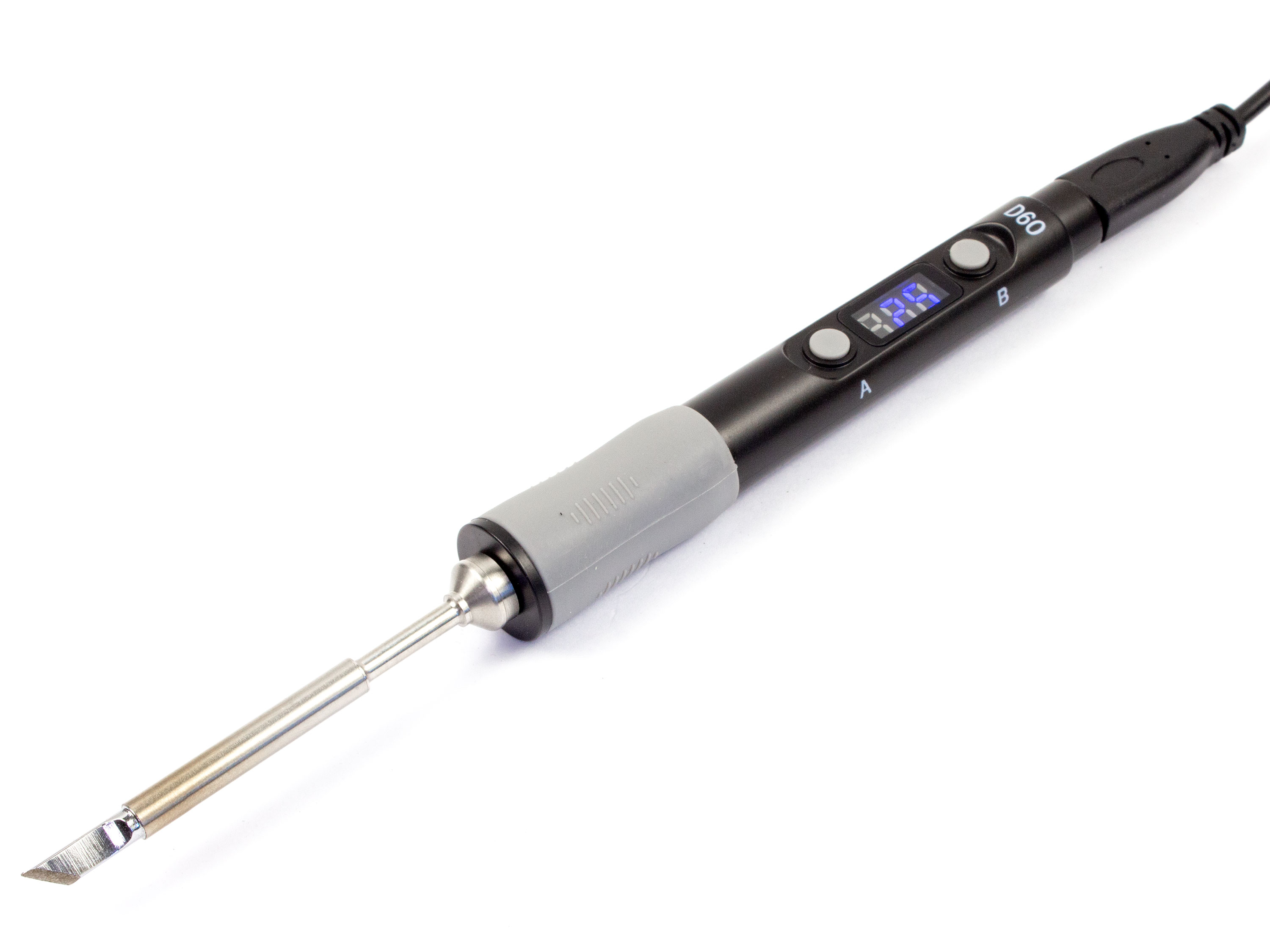 Електричний паяльник SEQURE SQ-D60B з дисплеєм (60Вт) (світлина #1)