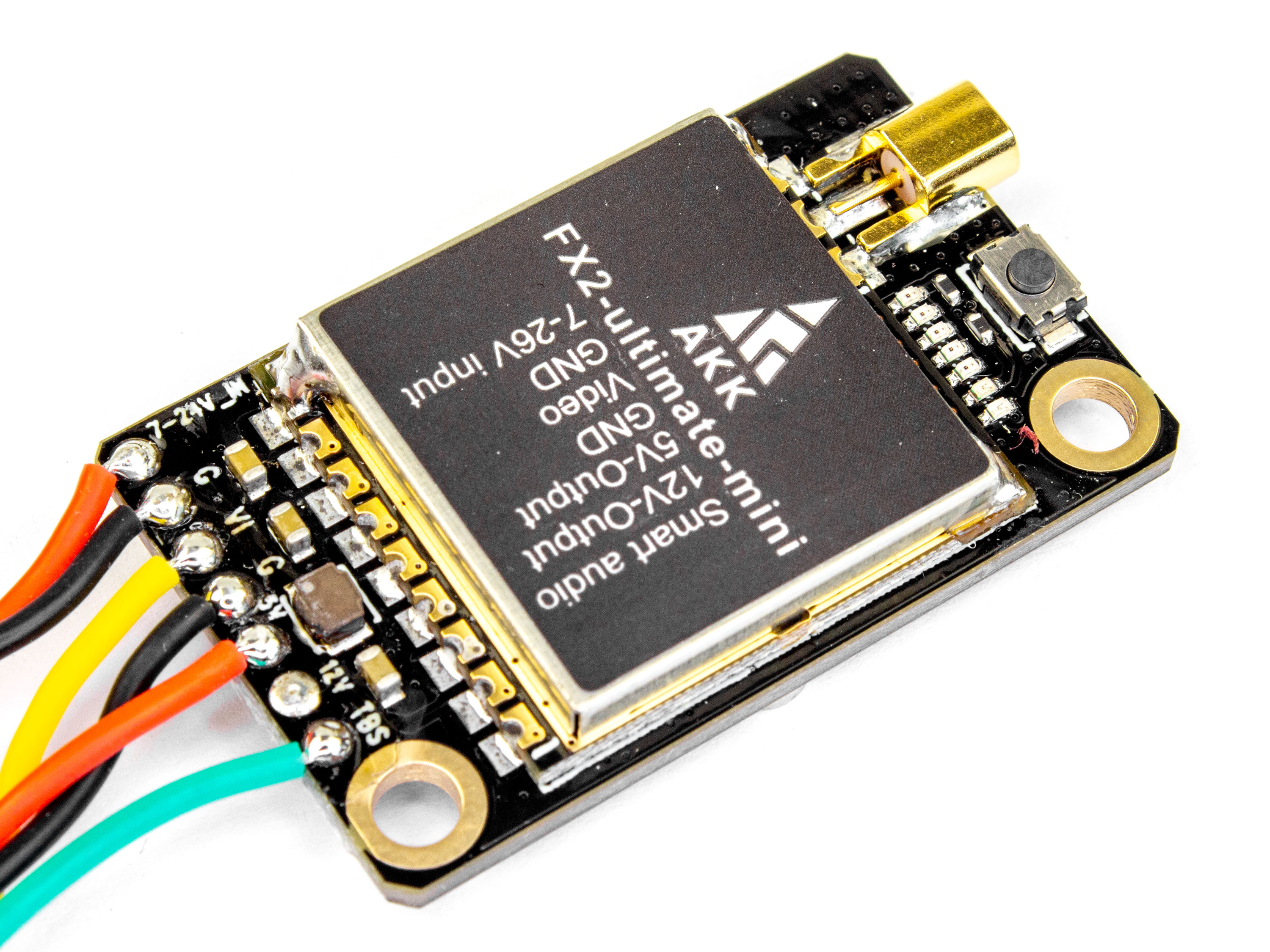 Відеопередавач AKK FX2-Ultimate-Mini 5.8GHz 1200mW (світлина #1)