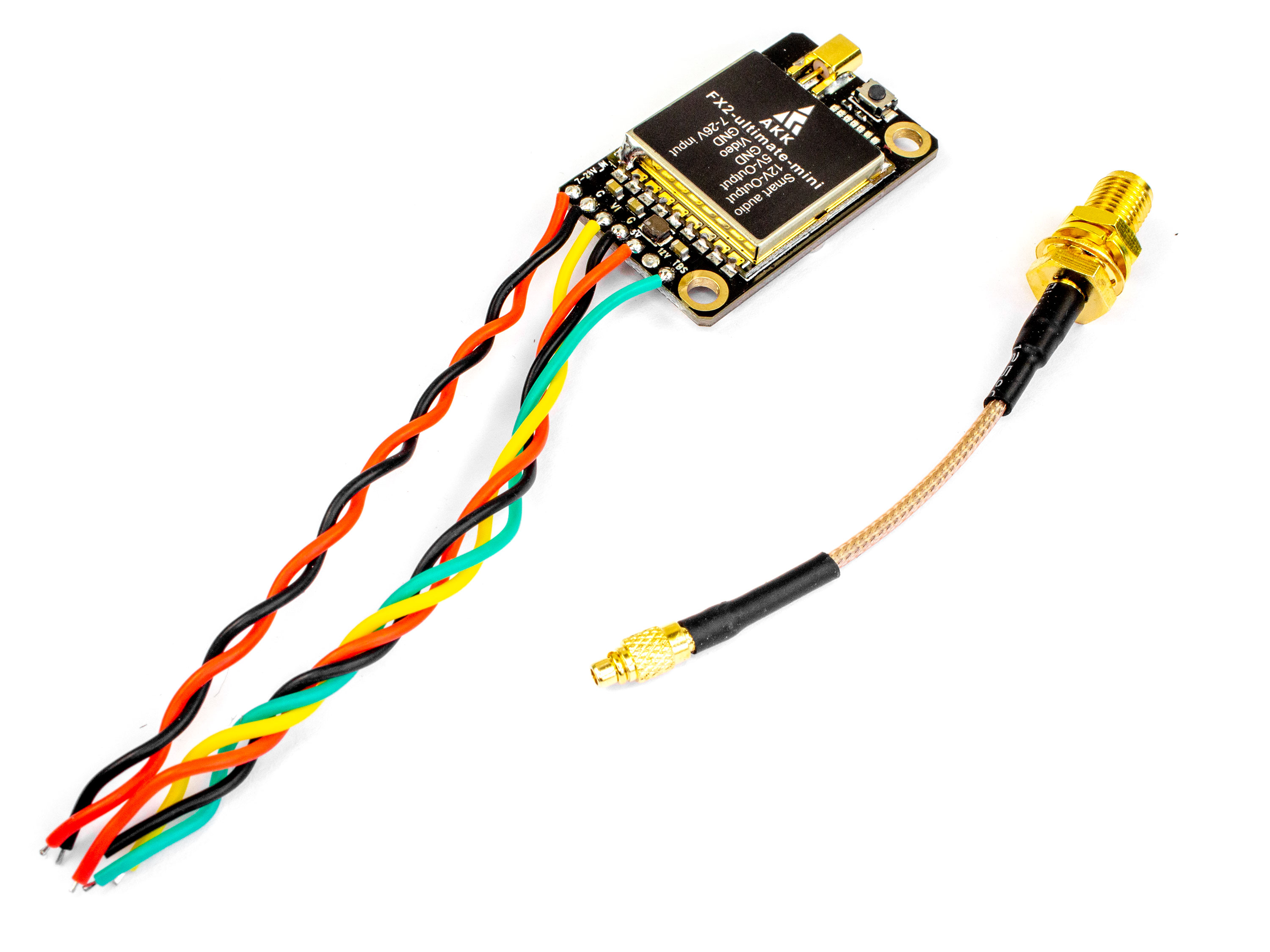 Відеопередавач AKK FX2-Ultimate-Mini 5.8GHz 1200mW (світлина #4)