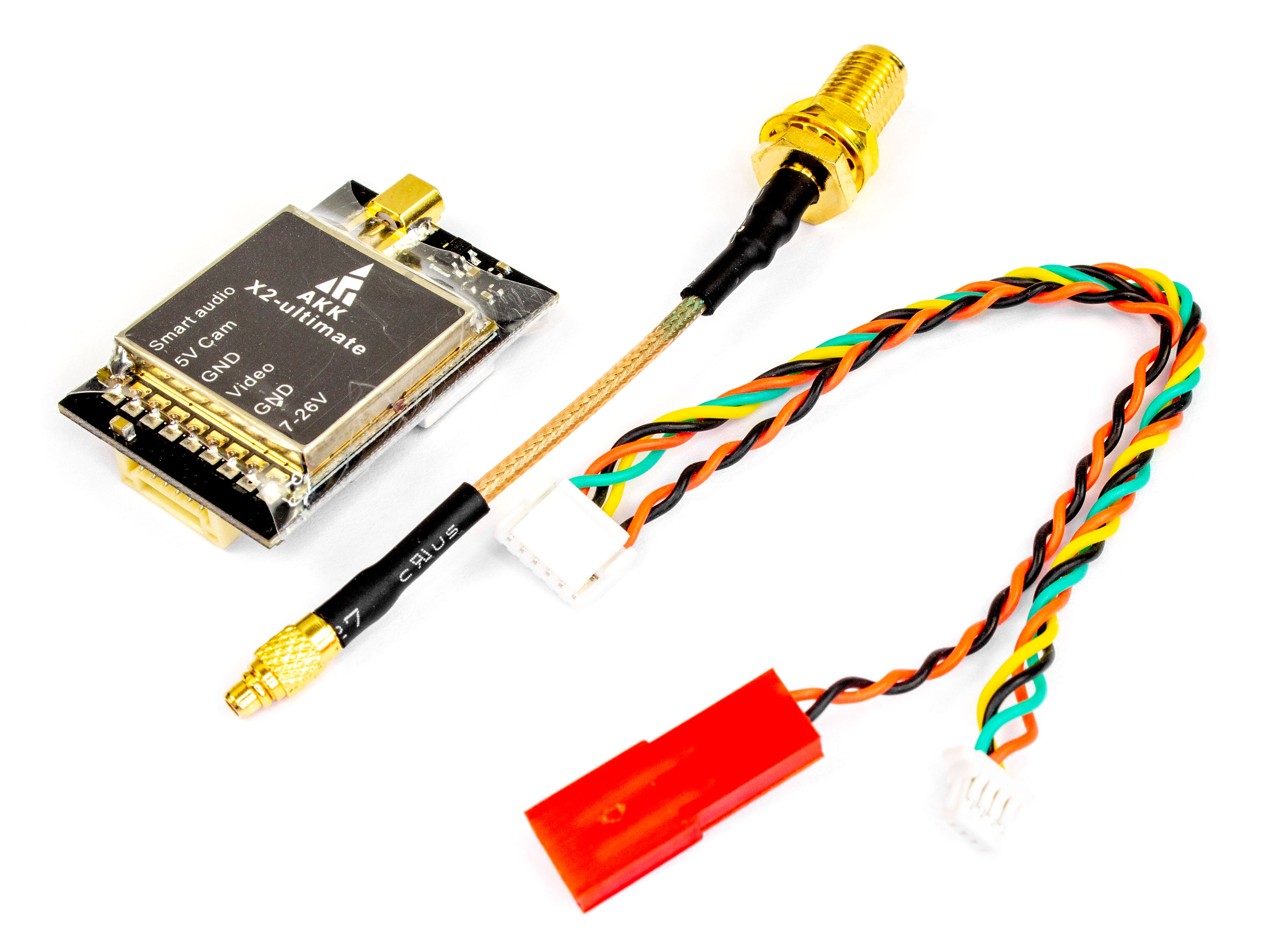 Відеопередавач AKK X2-Ultimate 5.8GHz 1200mW (світлина #4)