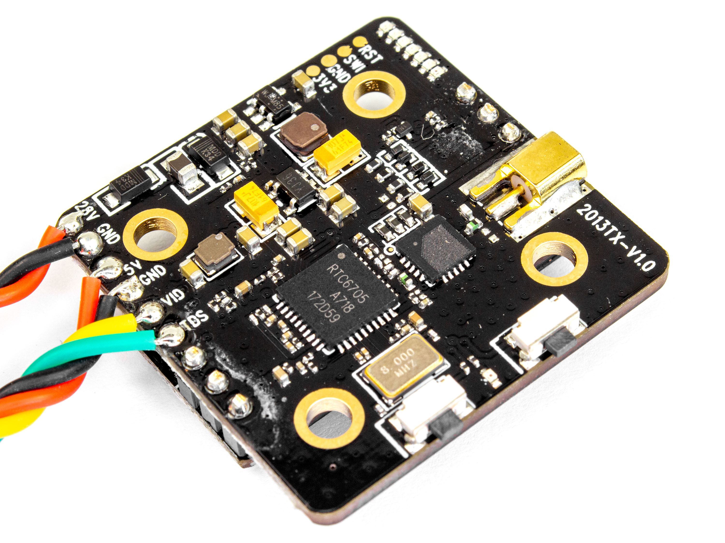 Відеопередавач AKK FX3-Ultimate-DVR 5.8GHz 1000mW (світлина #1)