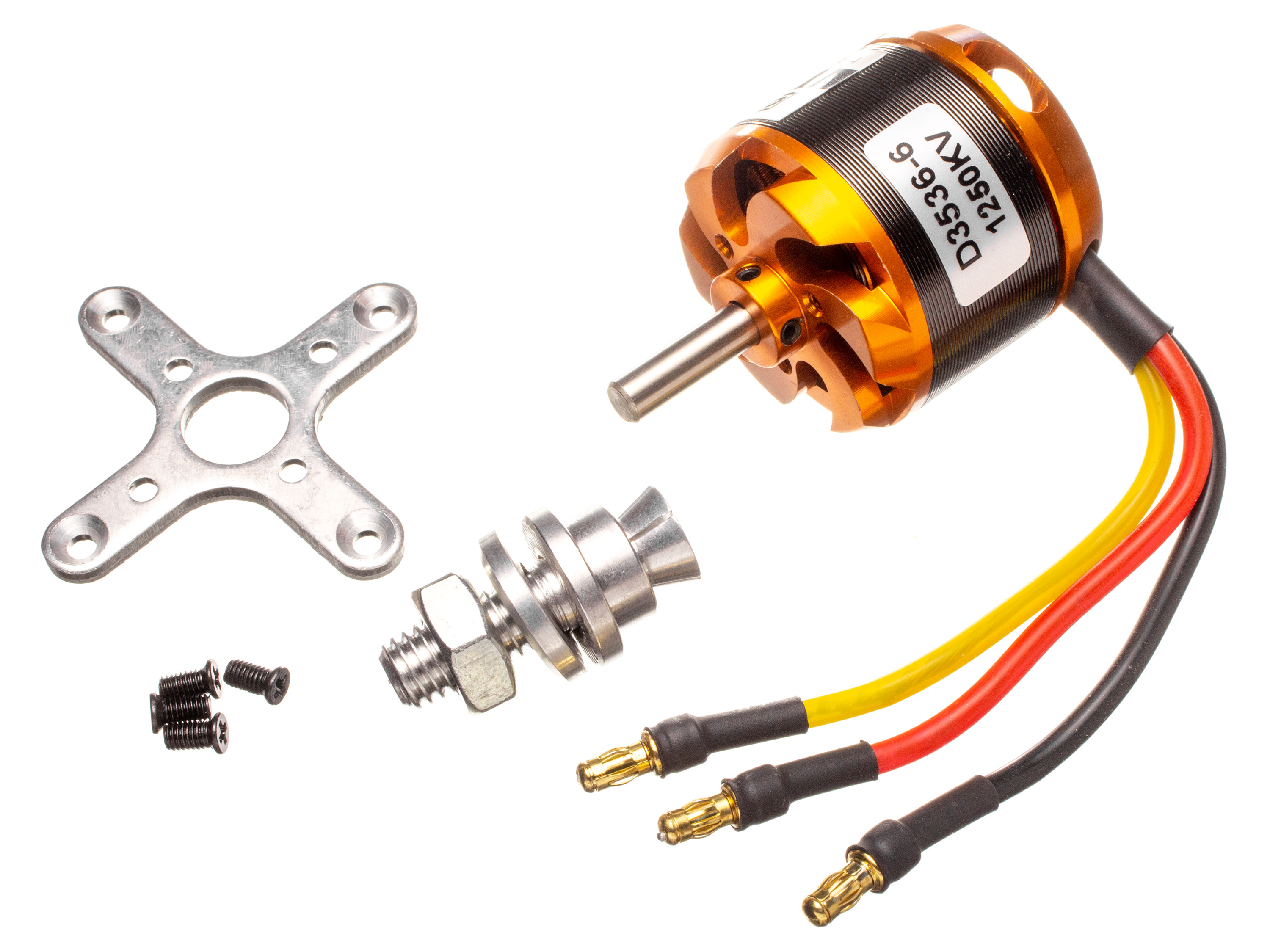 Двигун безколекторний DYS D3536/6 1250kv (світлина #4)