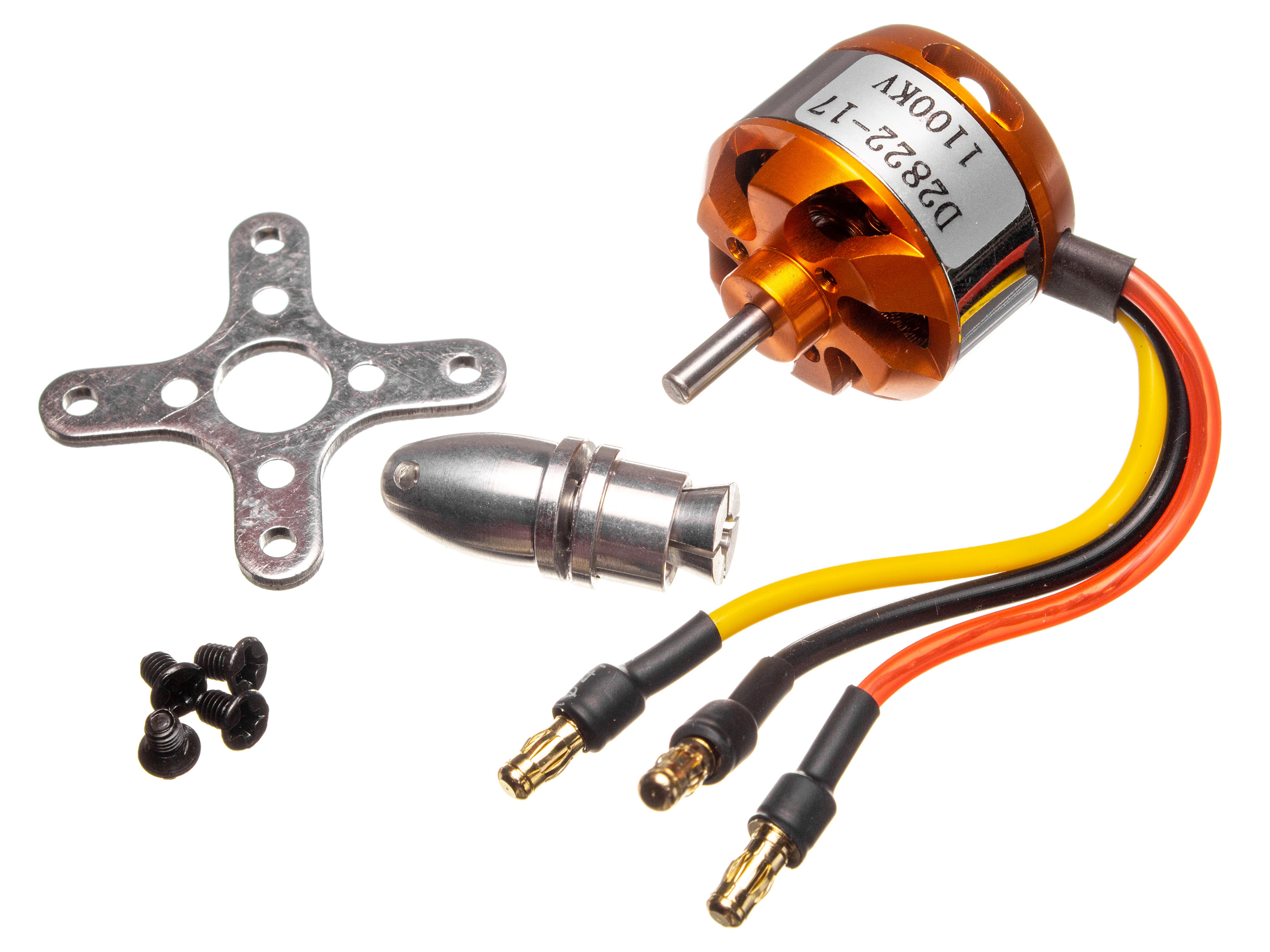 Двигун безколекторний DYS D2822/17 1100kv (світлина #4)