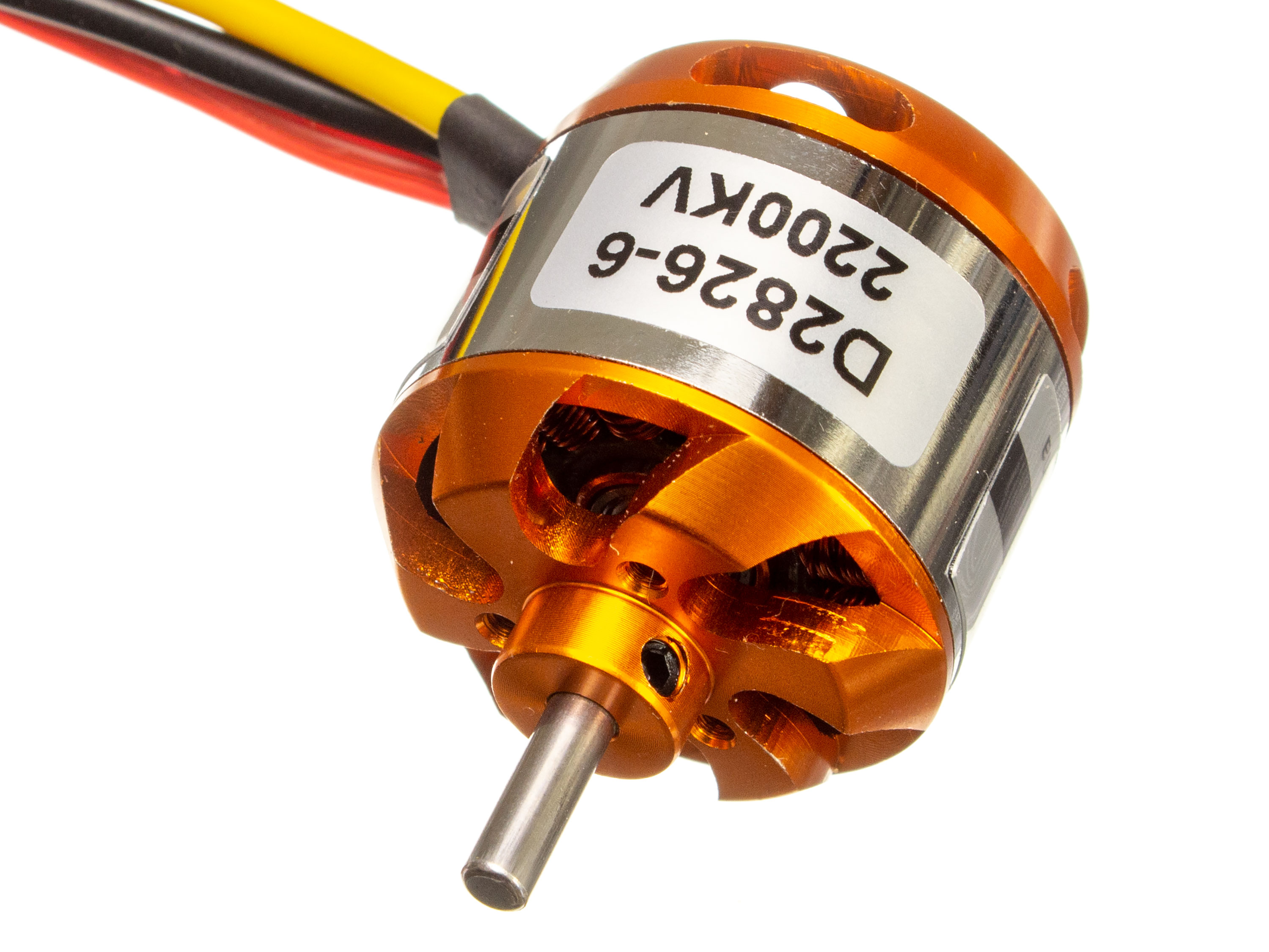 Двигун безколекторний DYS D2826/6 2200kv (світлина #2)