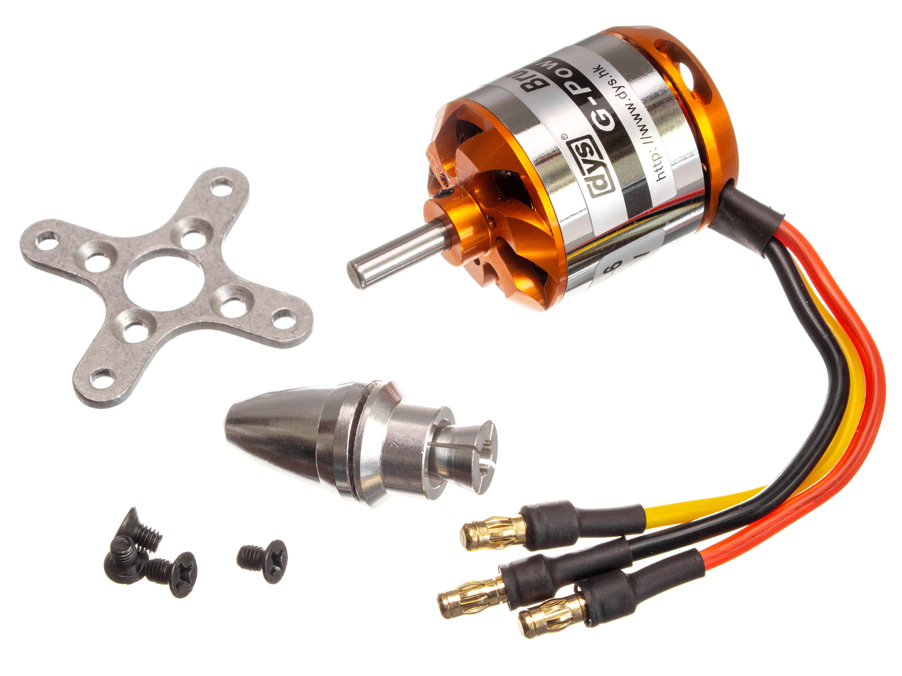 Двигун безколекторний DYS D2836/6 1500kv (світлина #4)