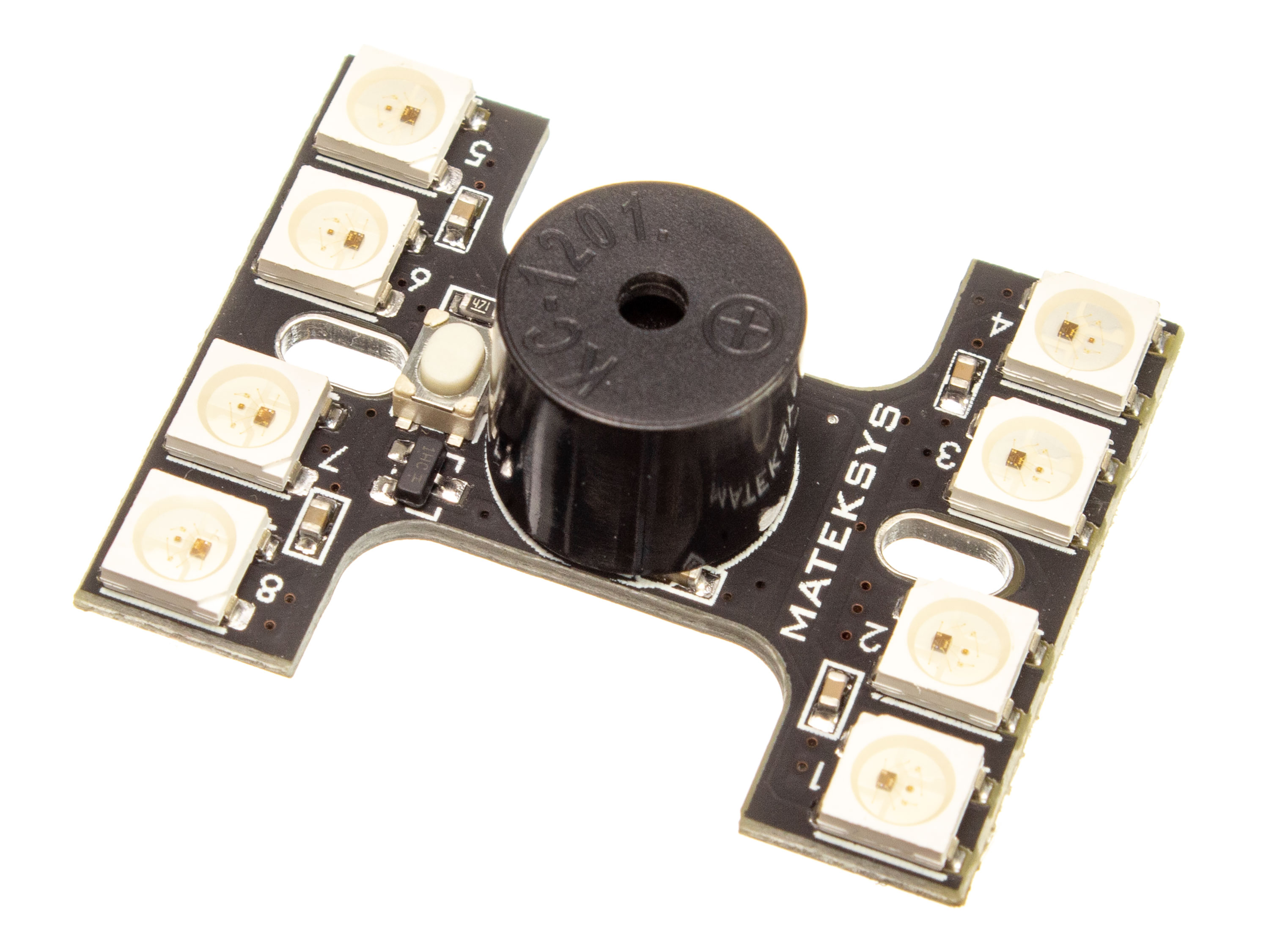 LED-модуль Matek з зумером (36х28мм) (світлина #1)