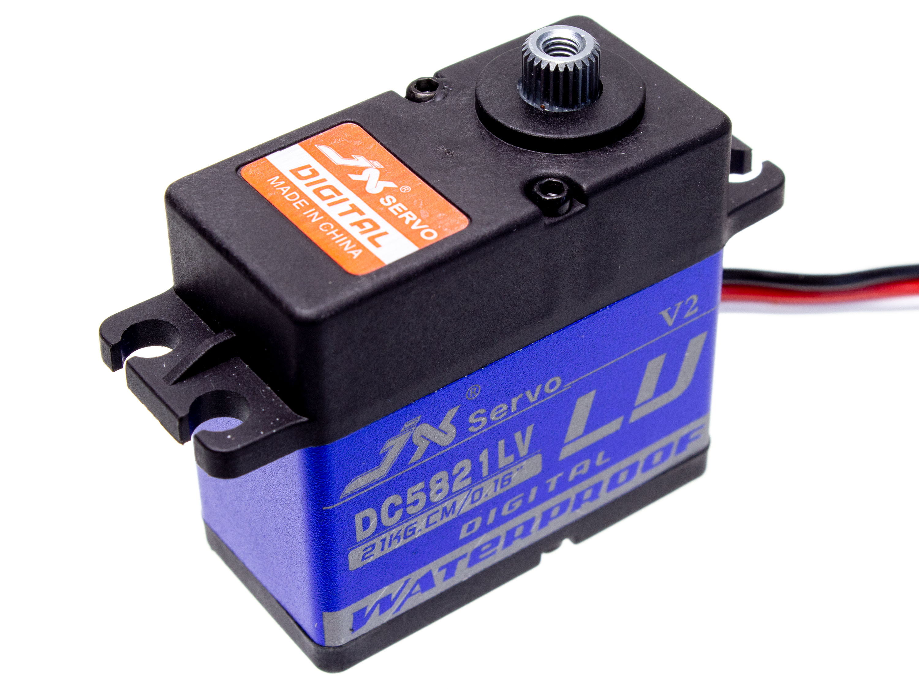 Сервомеханізм цифровий JX DC5821LV 58g/16.5kg/0.18sec (4.8V) (світлина #1)