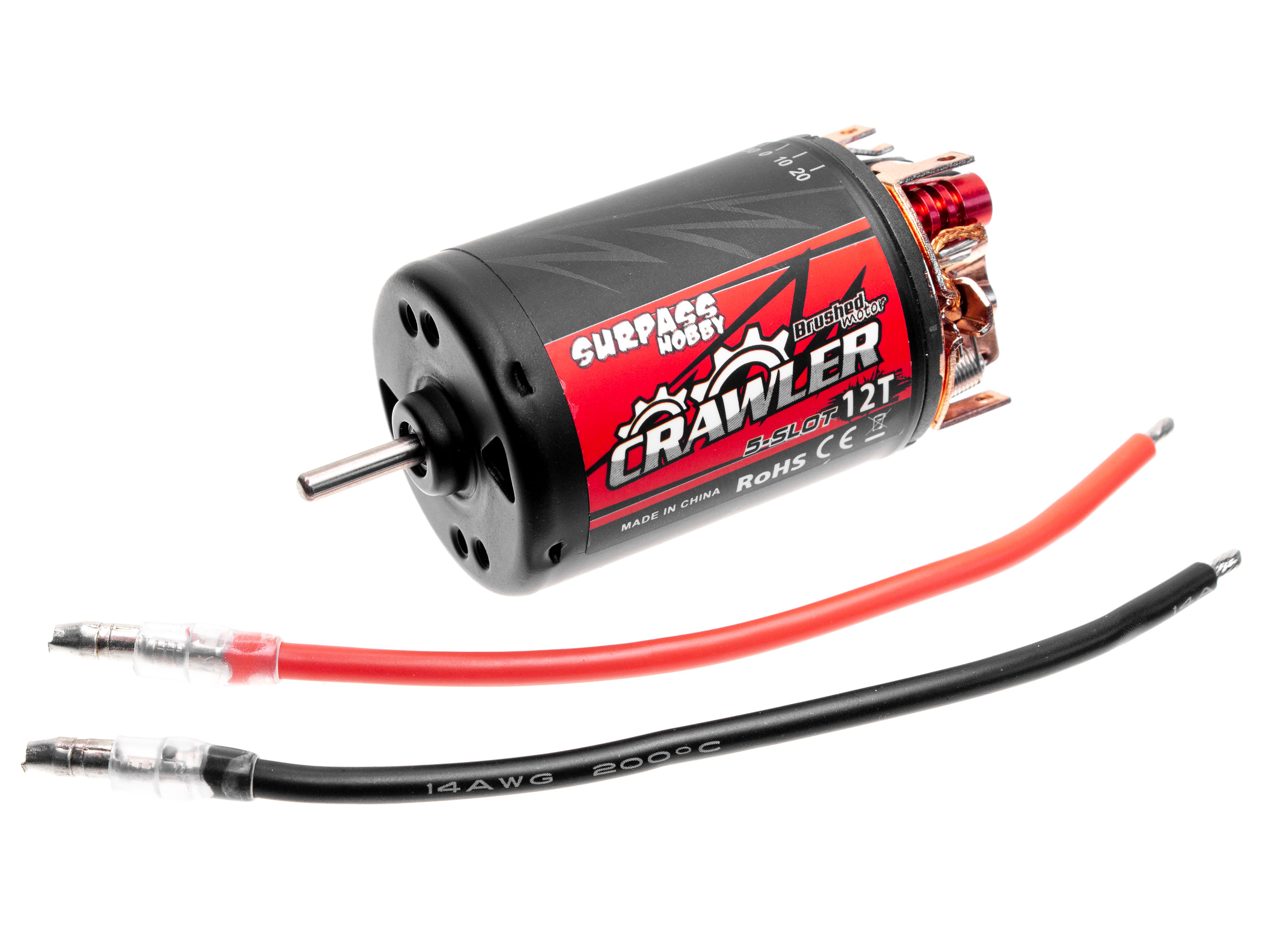 Двигун колекторний Surpass Hobby Crawler 550/12T (світлина #4)
