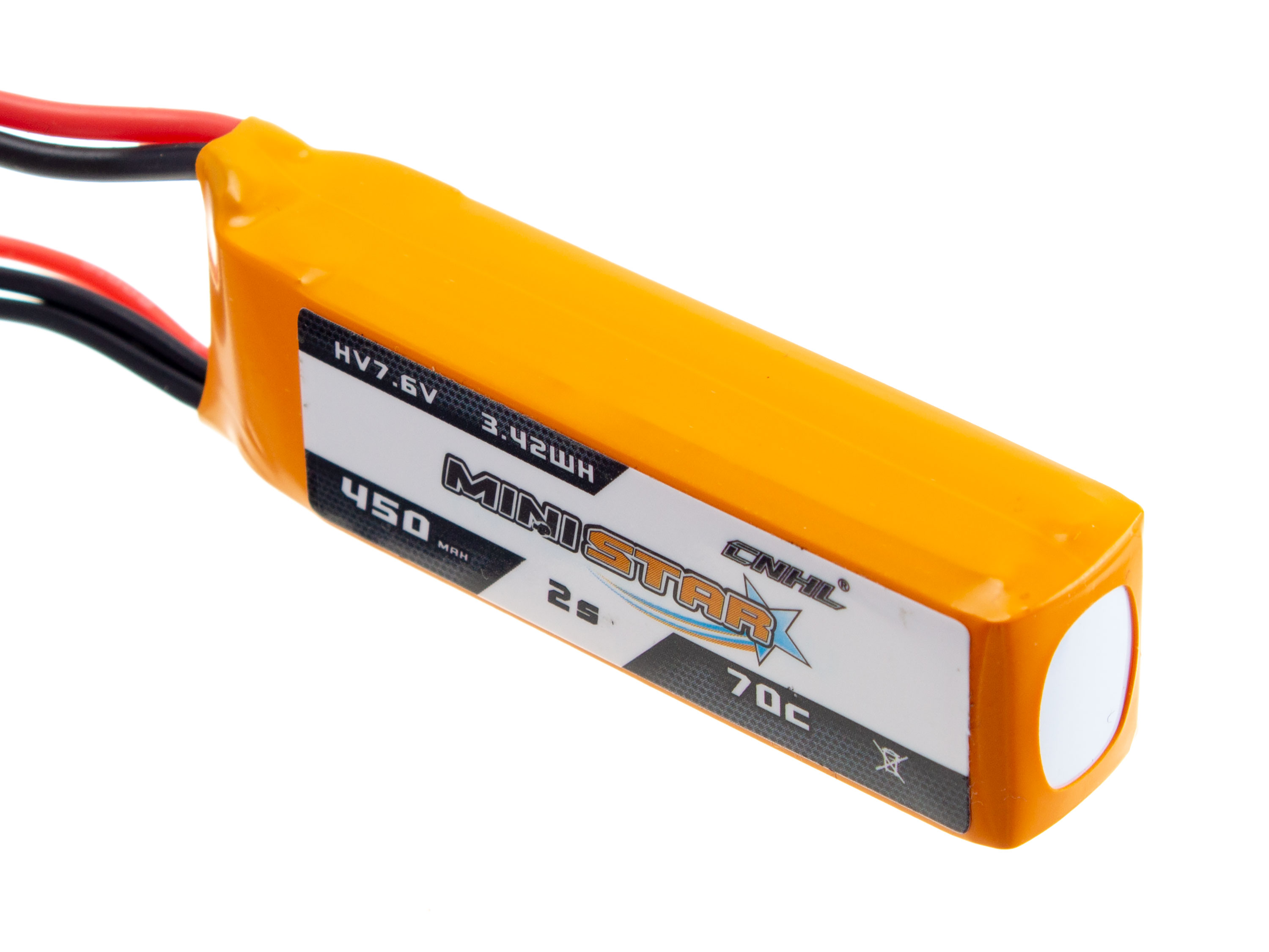 Акумулятор CNHL MiniStar HV 450mAh 2S 70C (світлина #2)