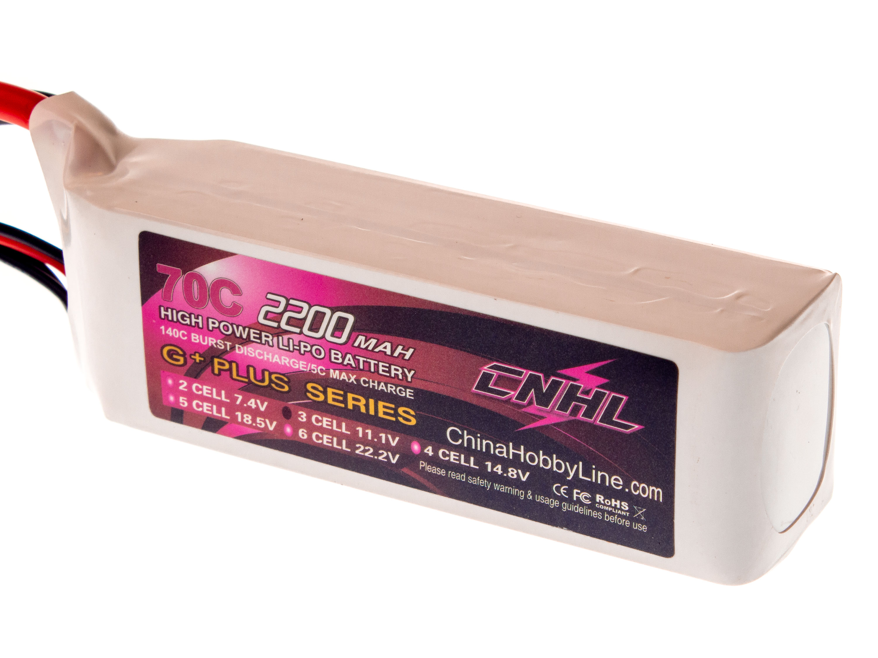 Акумулятор CNHL 2200mAh 3S 70C (G+ Plus Series) (світлина #2)