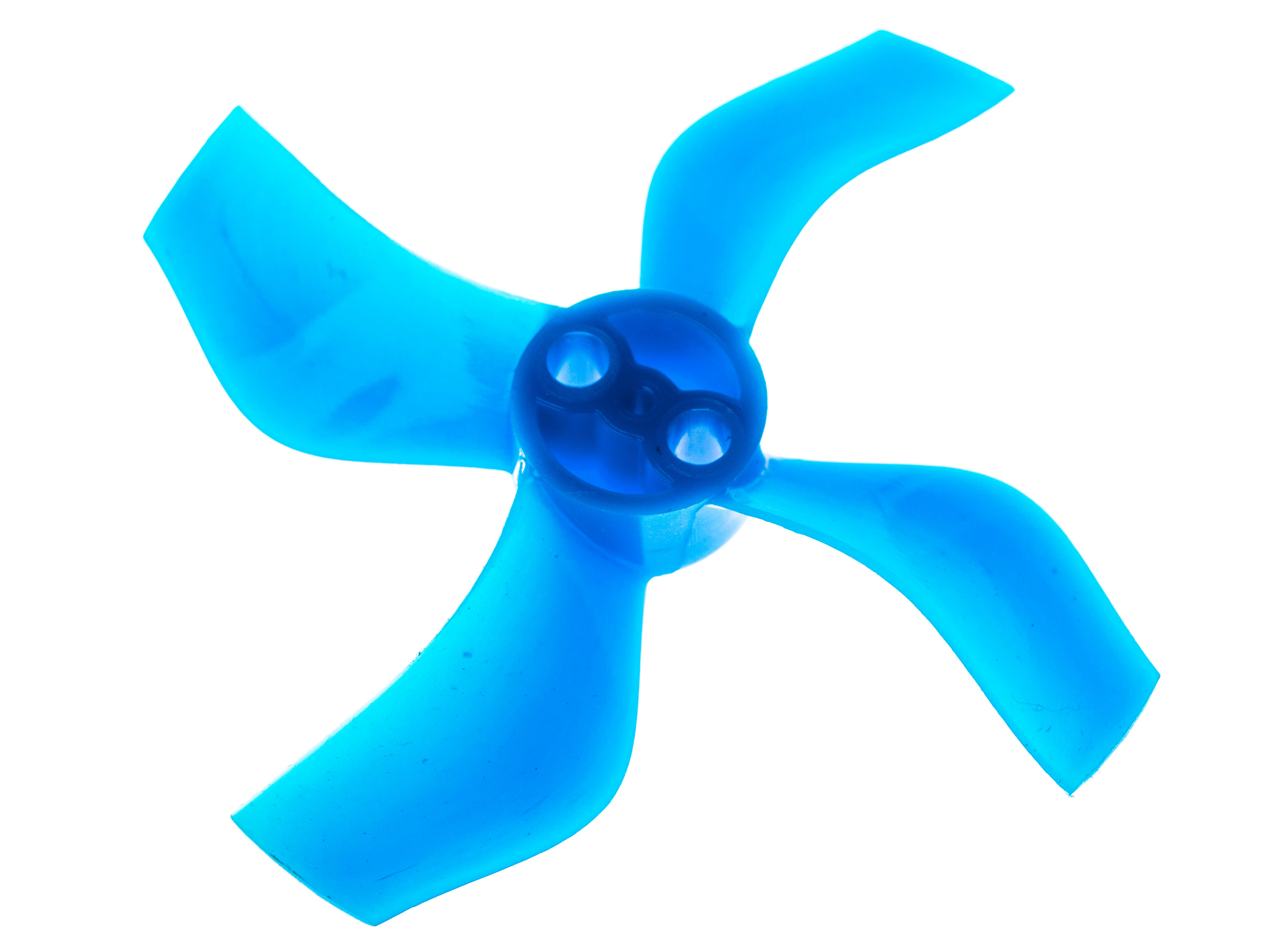 Комплект пропелерів BetaFPV Gemfan 40мм сині (вал 1.0мм) (світлина #3)