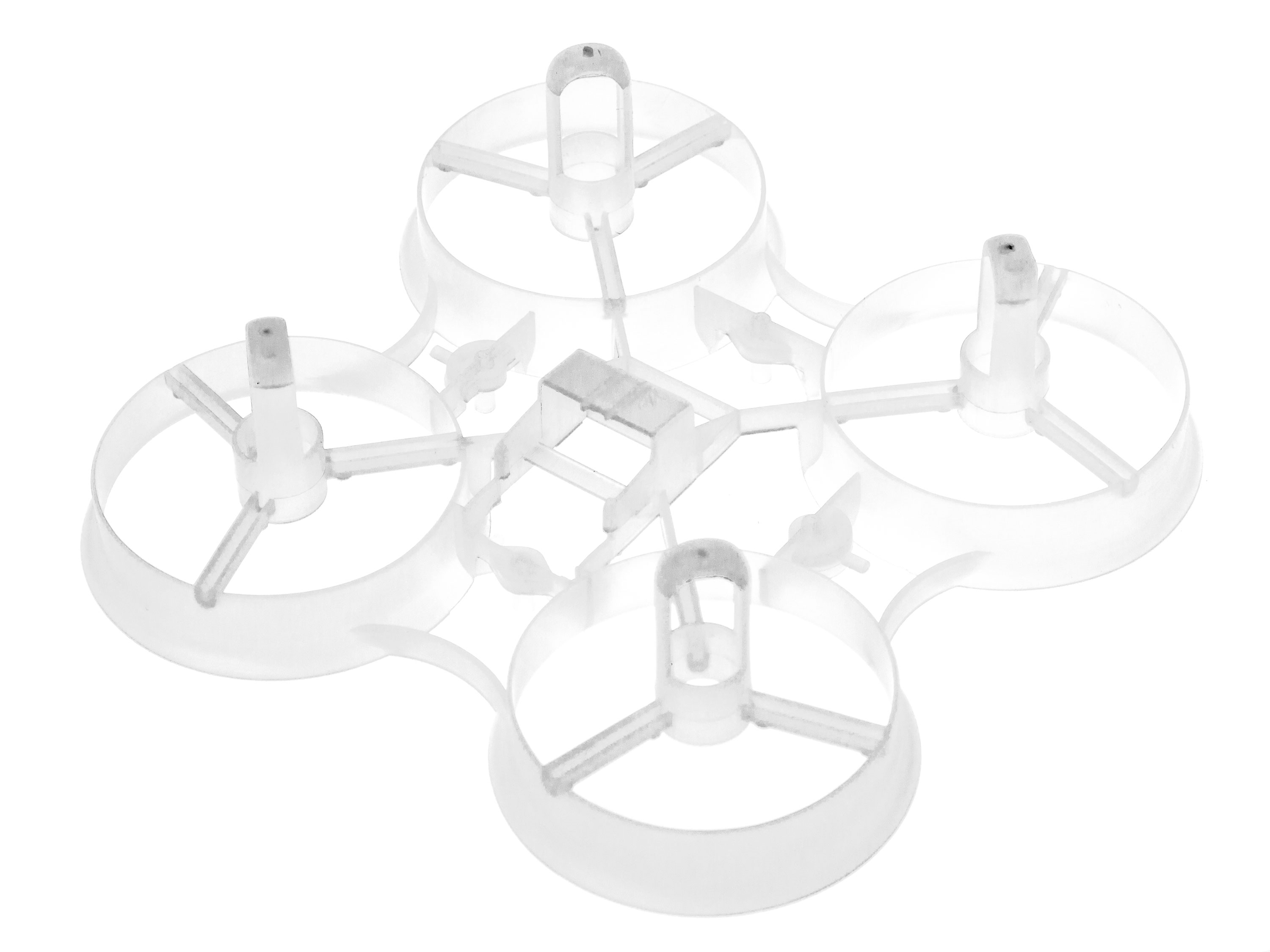 Рама BetaFPV 65мм V4 для квадрокоптерів Beta65S (прозорий білий) (світлина #2)