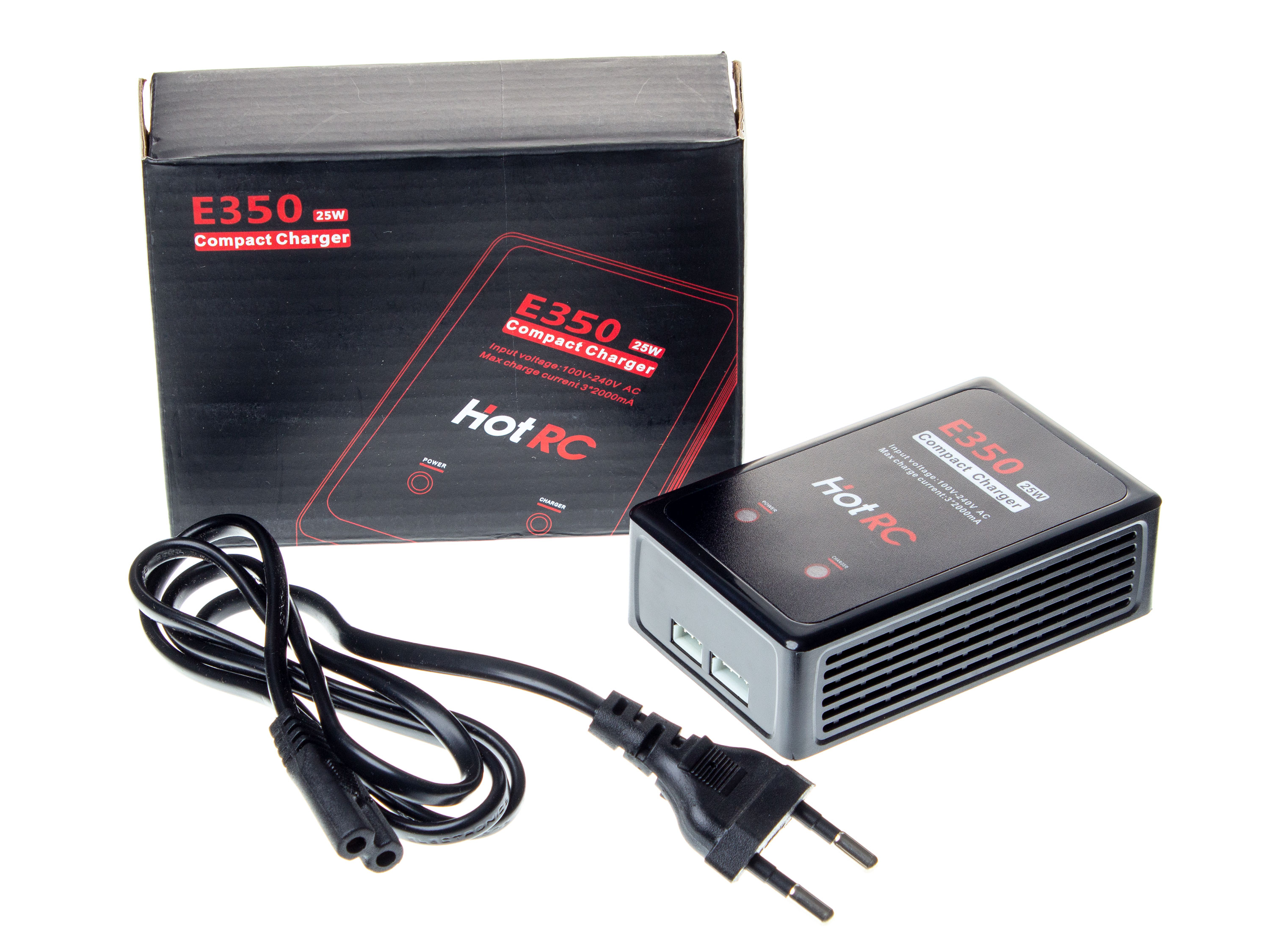 Зарядний пристрій HotRC E350 з блоком живлення (світлина #4)