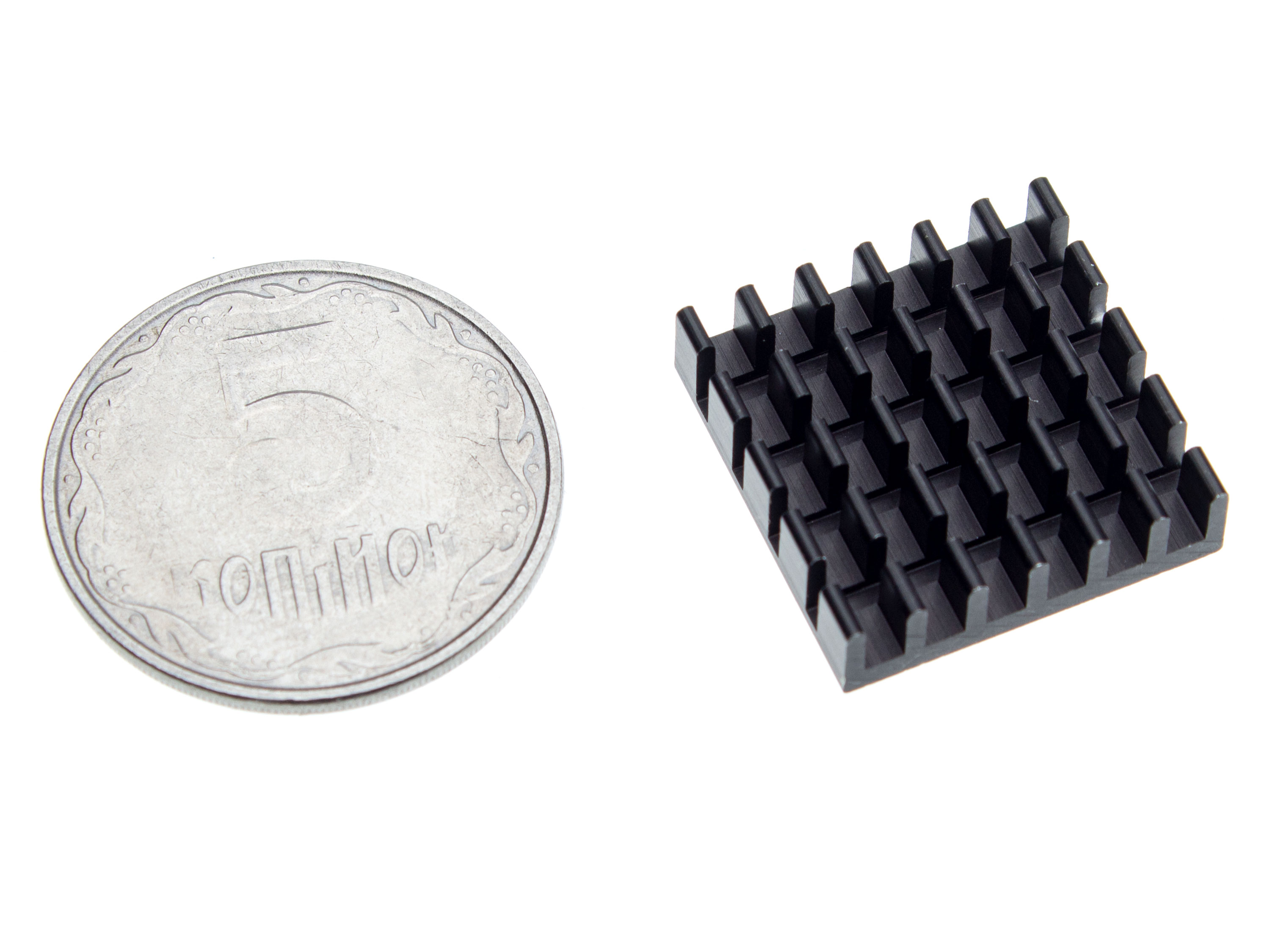 Алюмінієва пластина (радіатор) AKK 18.8х19мм (світлина #5)