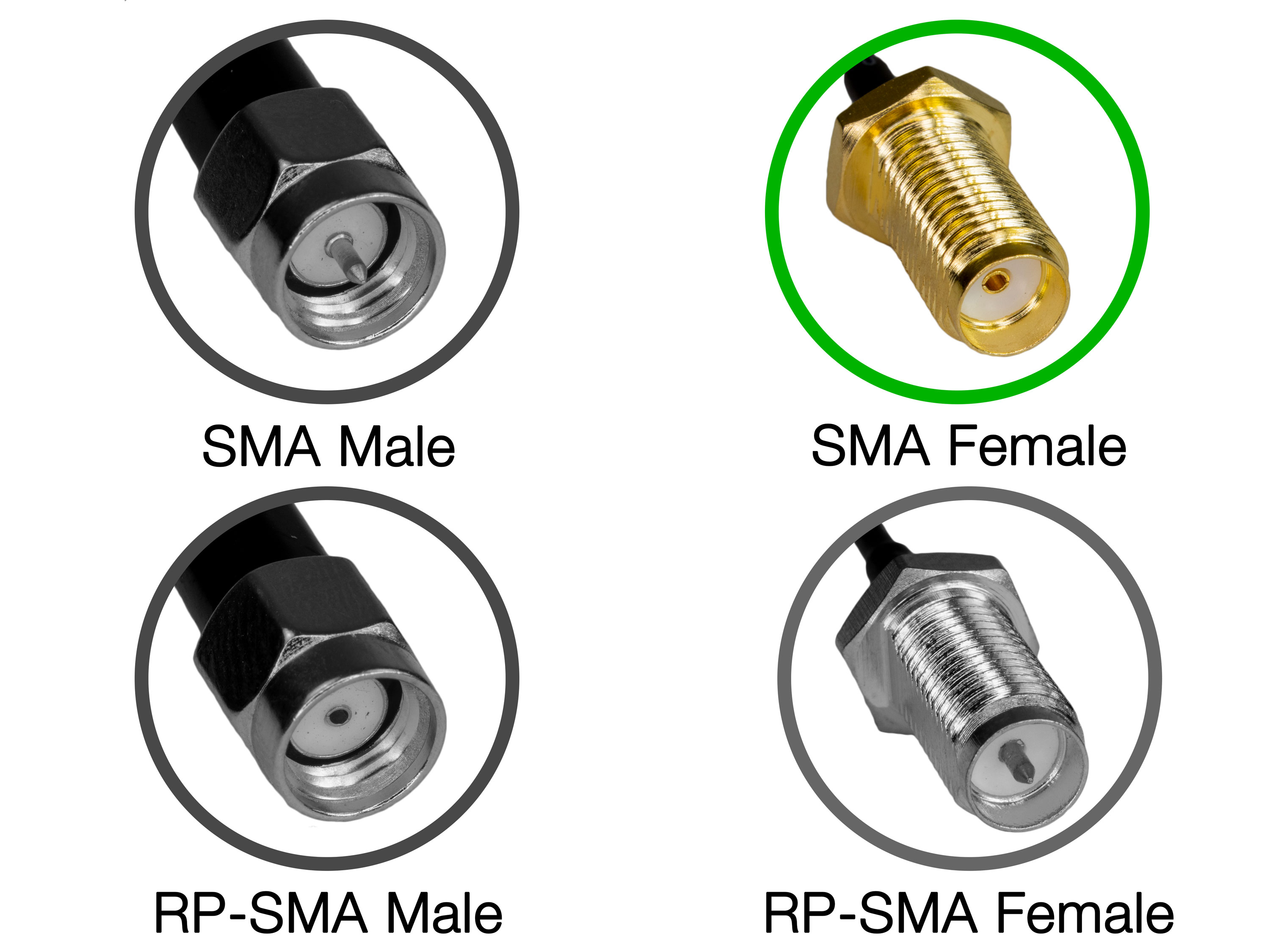 Подовжувач антени AKK з MMCX на SMA-F (60мм) (світлина #4)