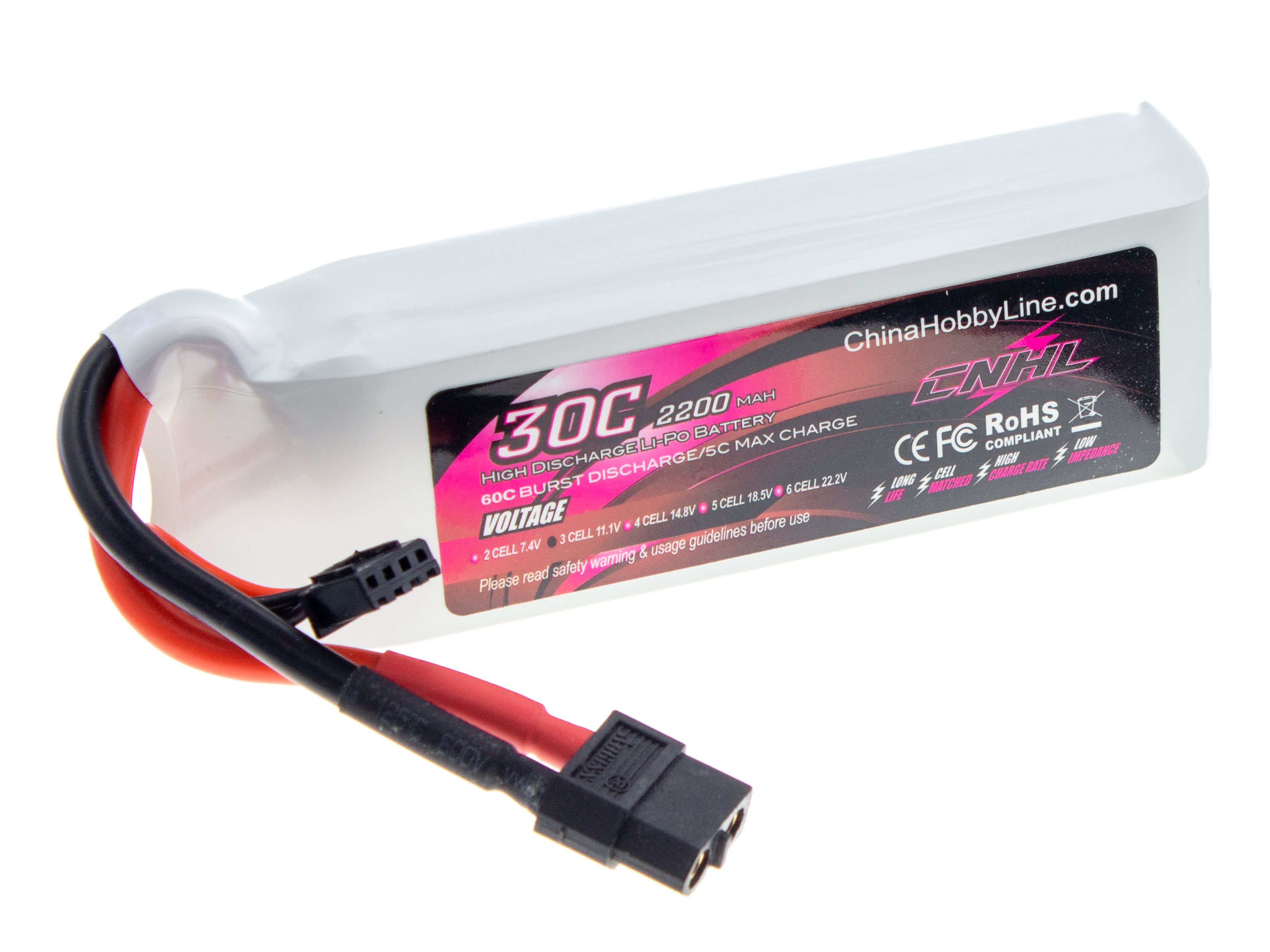 Акумулятор CNHL 2200mAh 3S 30C (світлина #1)