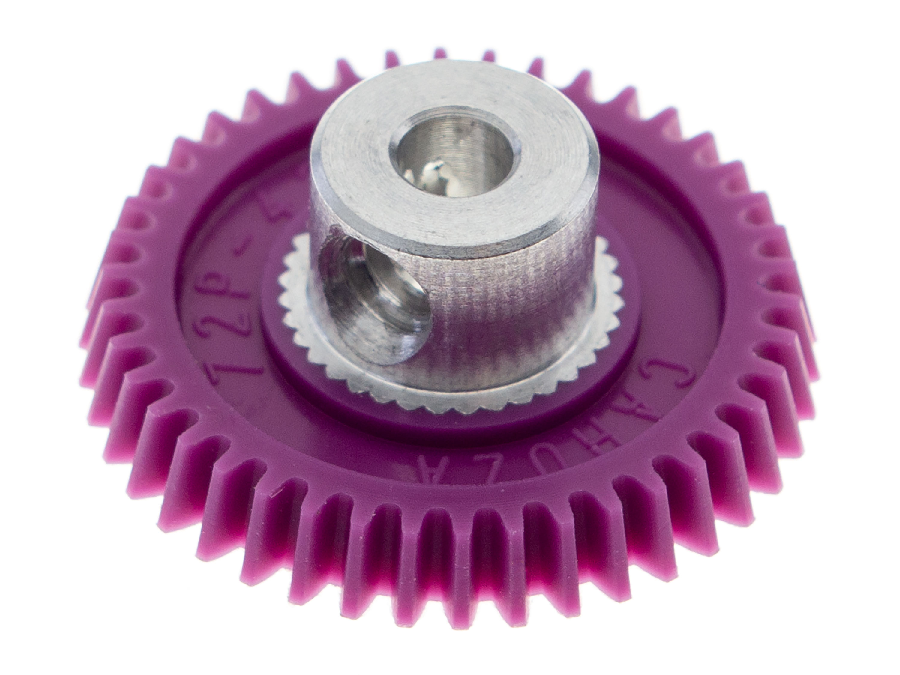 Шестерня (спур) Cahoza коса 16° 42T 72P на вісь 2.37мм #4 (світлина #1)