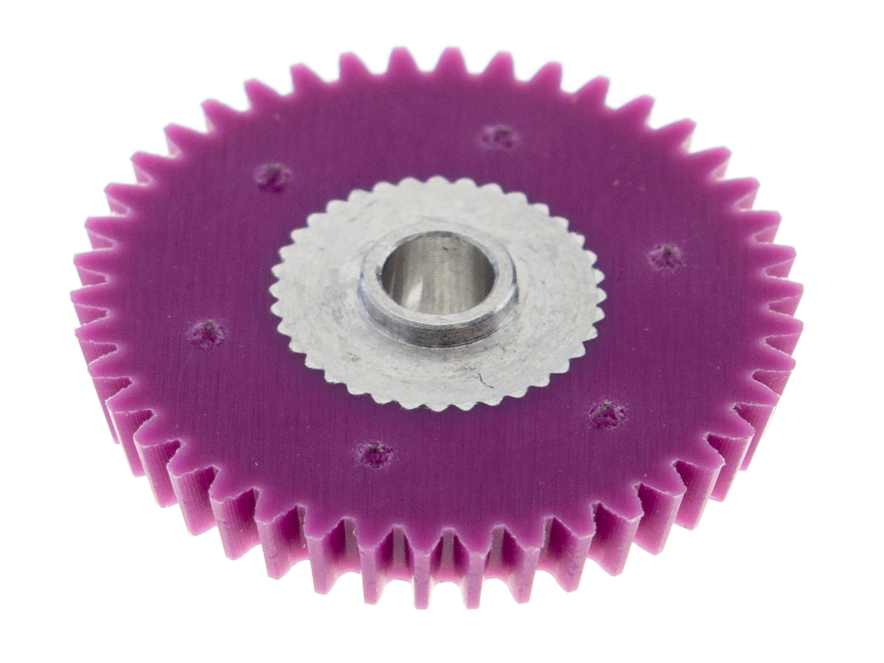 Шестерня (спур) Cahoza коса 16° 42T 72P на вісь 2.37мм #4 (світлина #2)